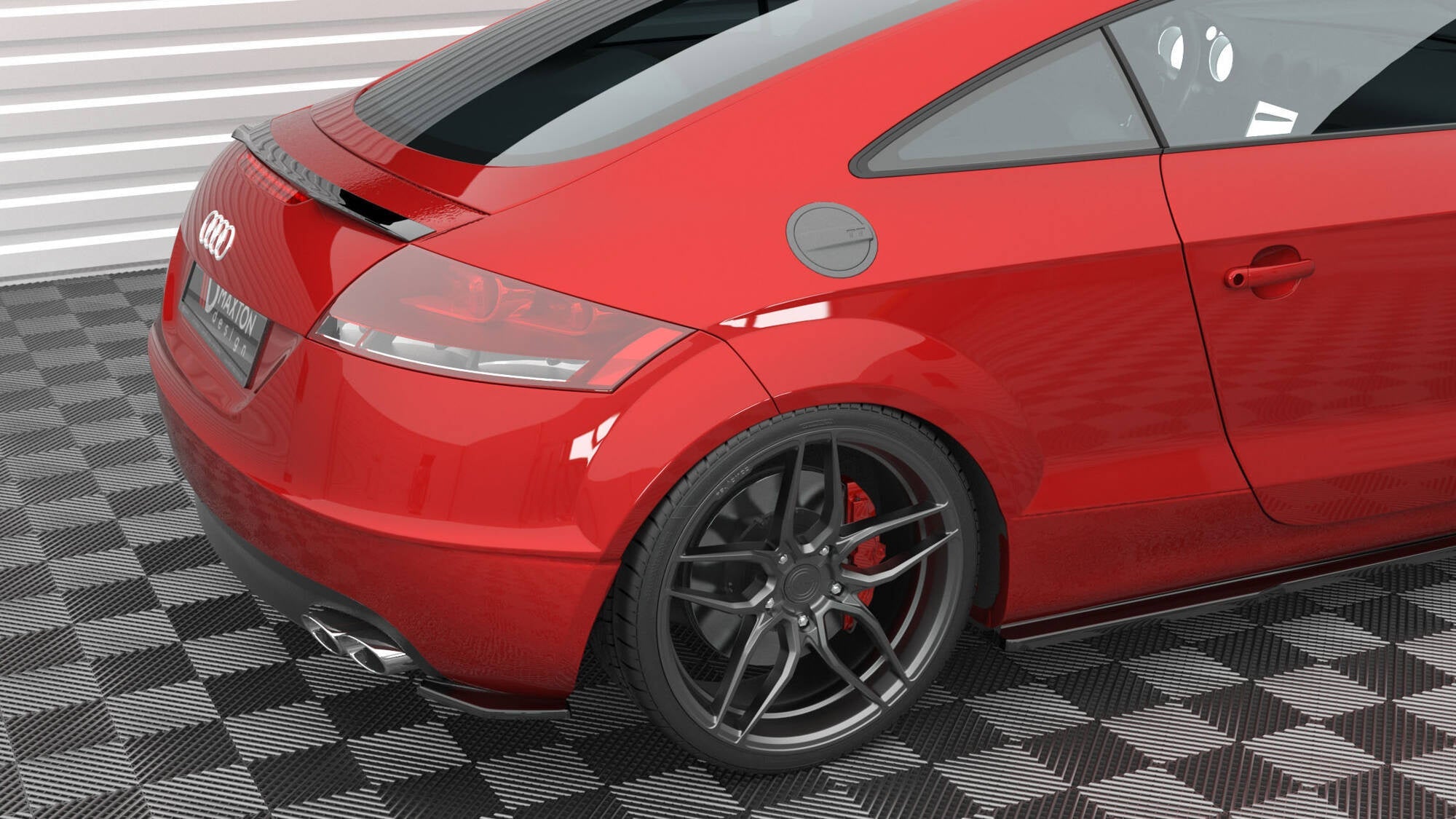 Maxton Design Extensión de alerón para Audi TT 8J - imagen 14