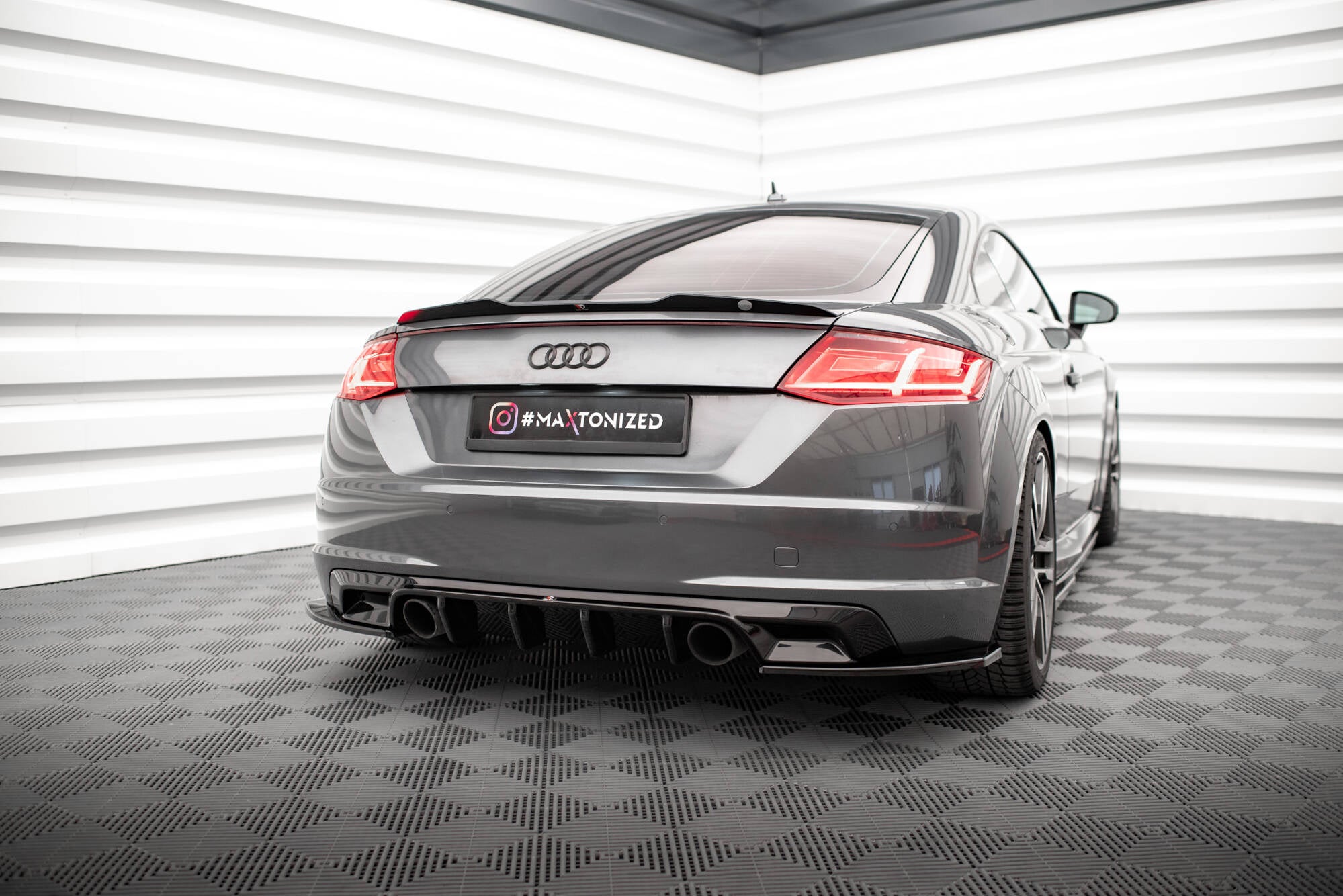 Maxton Design Extensión de alerón para Audi TT S / S-Line 8S / 8S Facelift - imagen 3