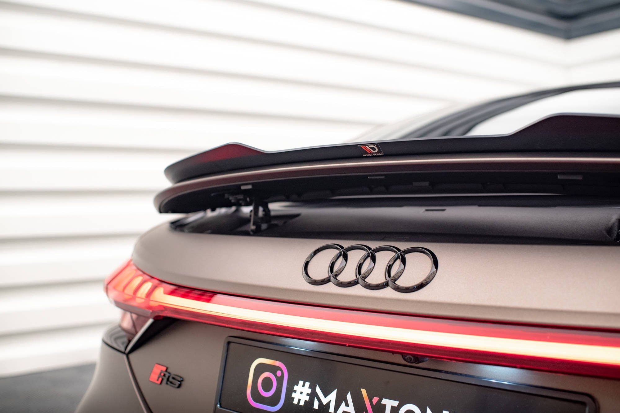 Maxton Design Extensión de alerón para Audi e-Tron GT / RS GT RS Mk1 - imagen 2