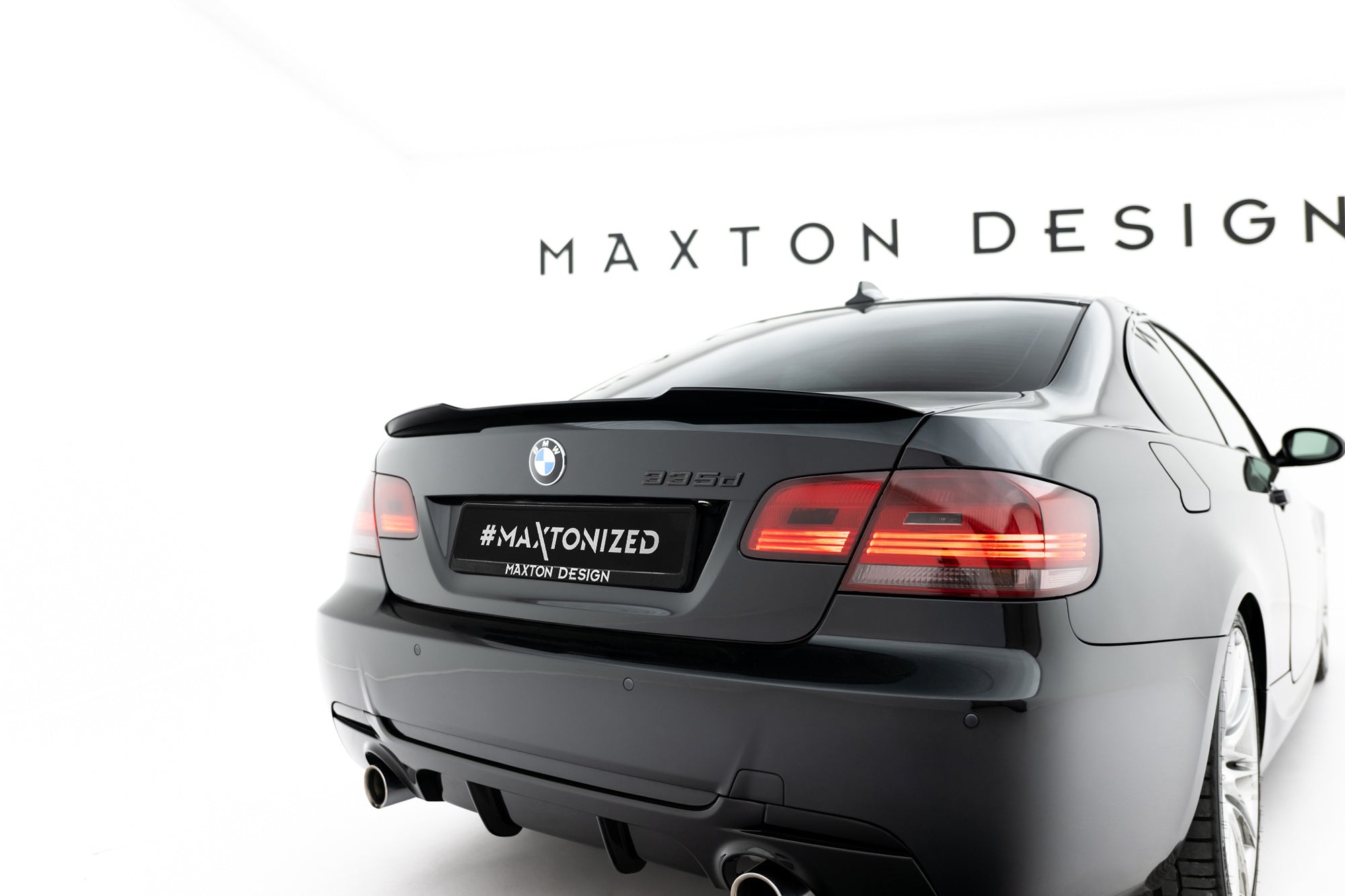 Maxton Design Extensión de alerón para BMW 3 M-Pack Coupe E92 - imagen 1