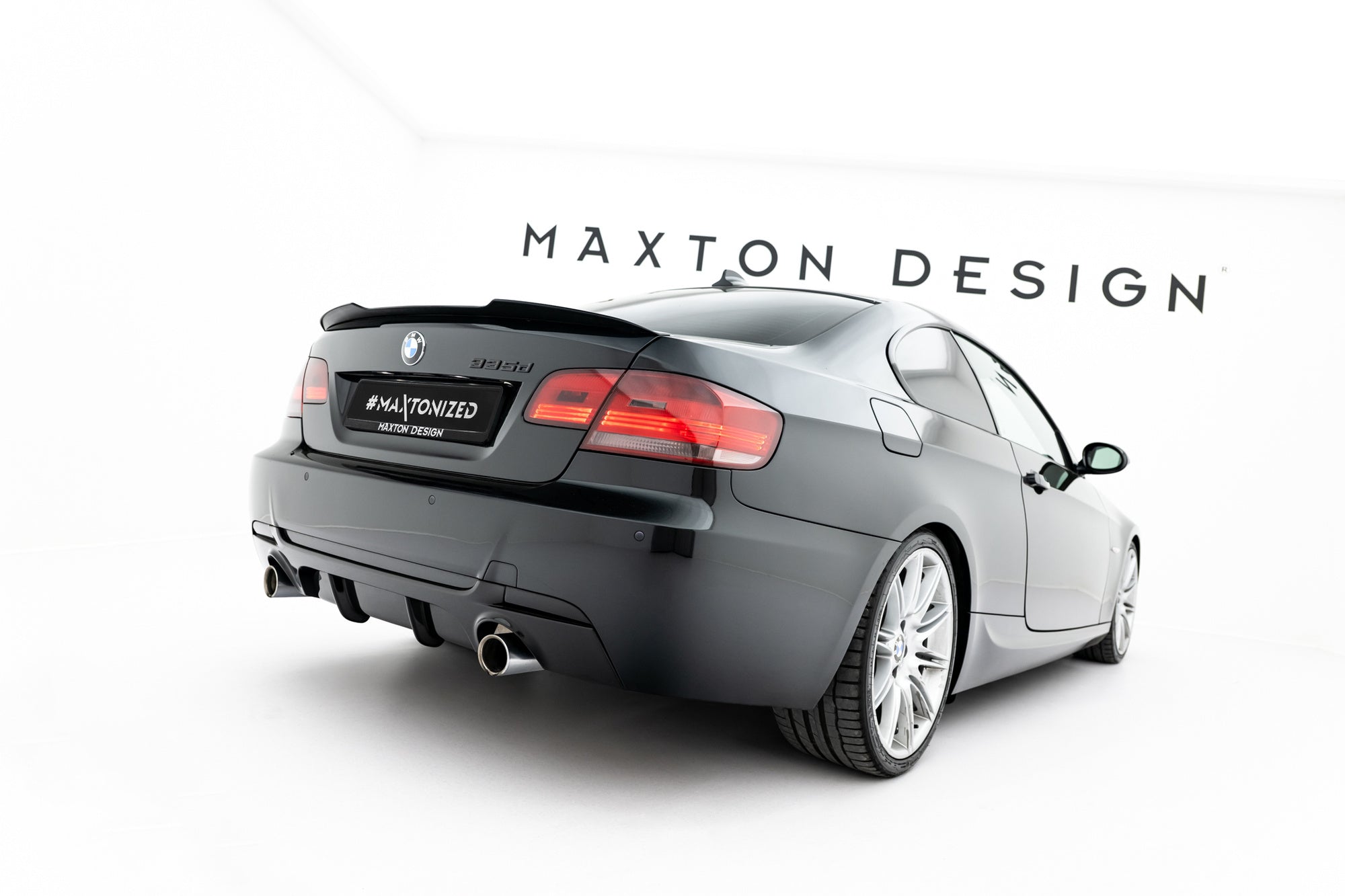 Maxton Design Extensión de alerón para BMW 3 M-Pack Coupe E92 - imagen 2