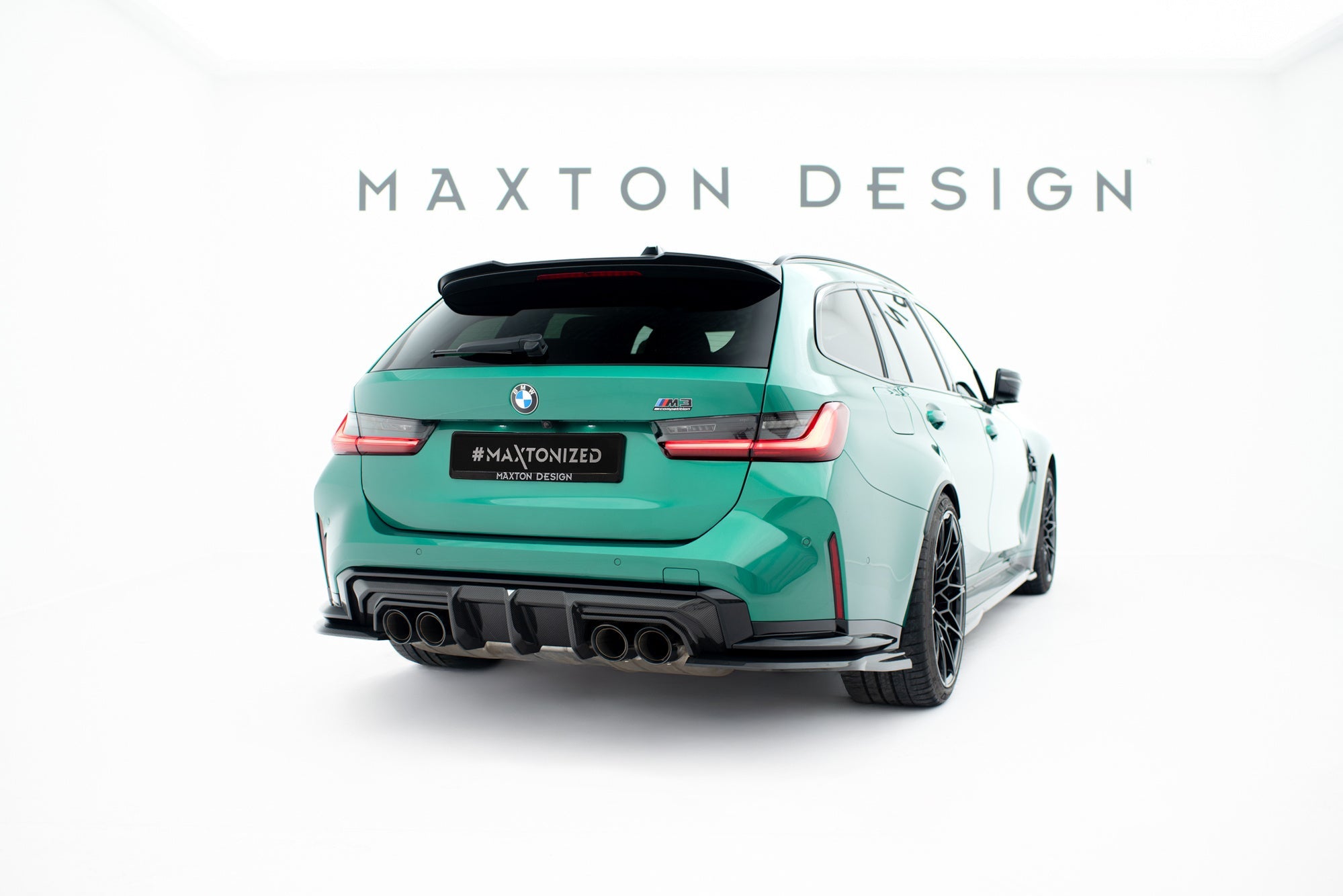 Maxton Design Extensión de alerón para BMW 3 Standard / M340 / M-Pack / M3 Touring G21 / G81 - imagen 2