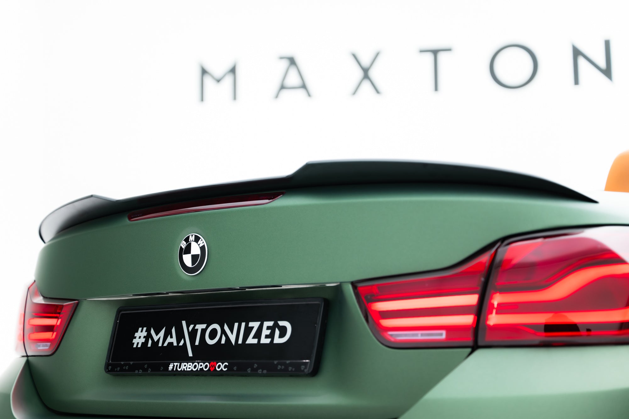 Maxton Design Extensión de alerón para BMW 4 Cabrio F33 - imagen 1