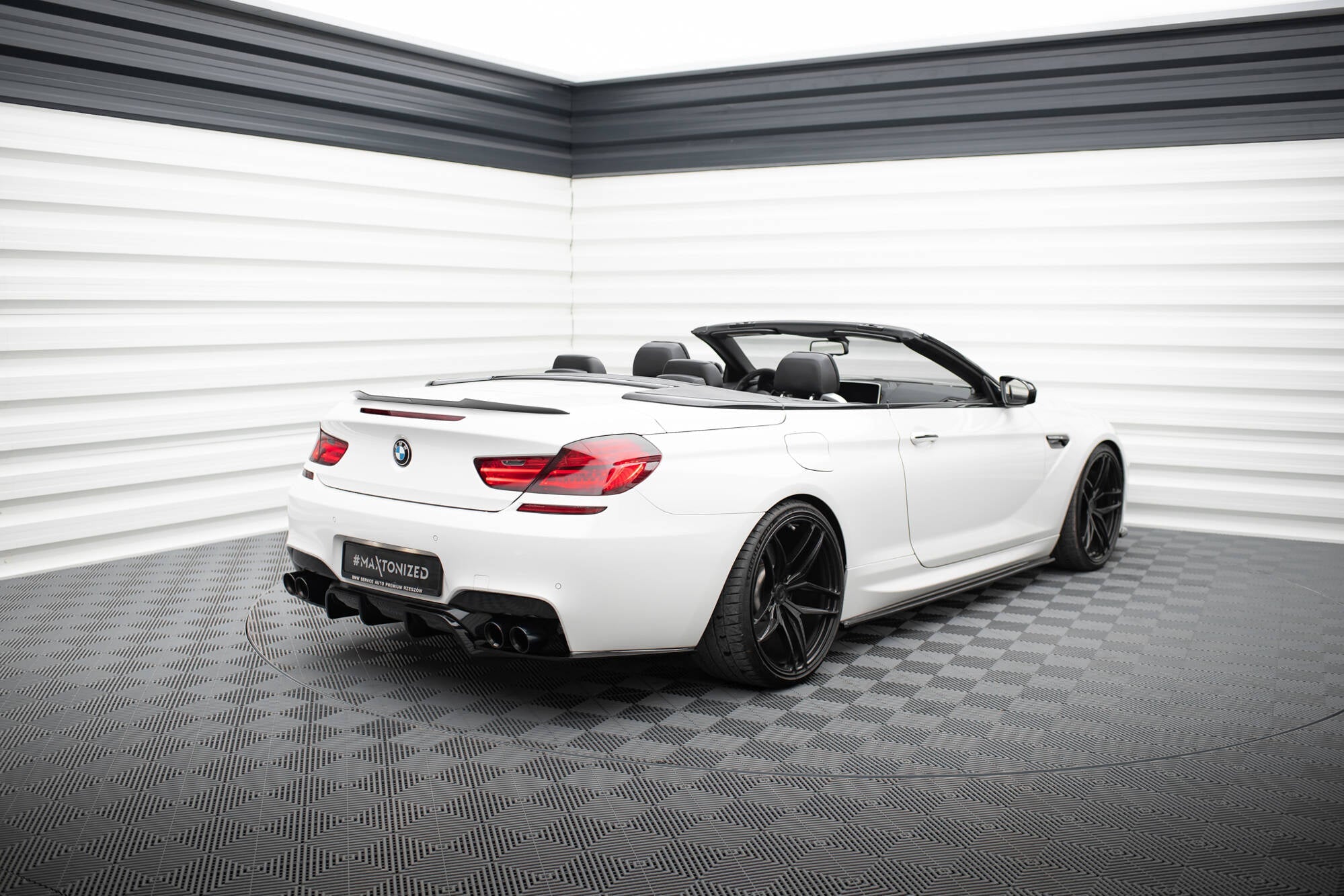 Maxton Design Extensión de alerón para BMW M6 / 6 M-Pack Cabriolet F12 - imagen 4