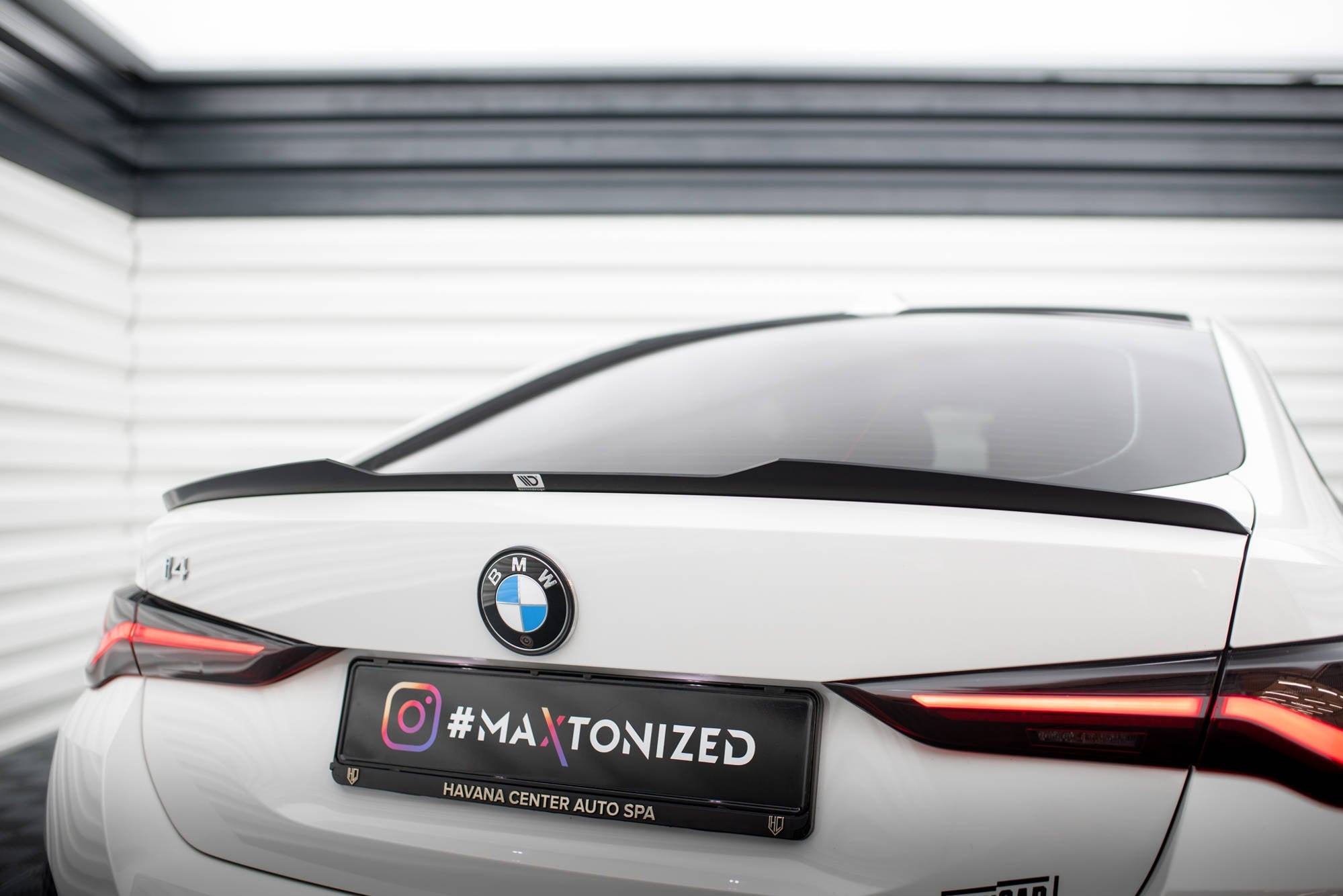 Maxton Design Extensión de alerón para BMW i4 / / M440i / 4 Gran Coupe M-Pack G26 - imagen 1