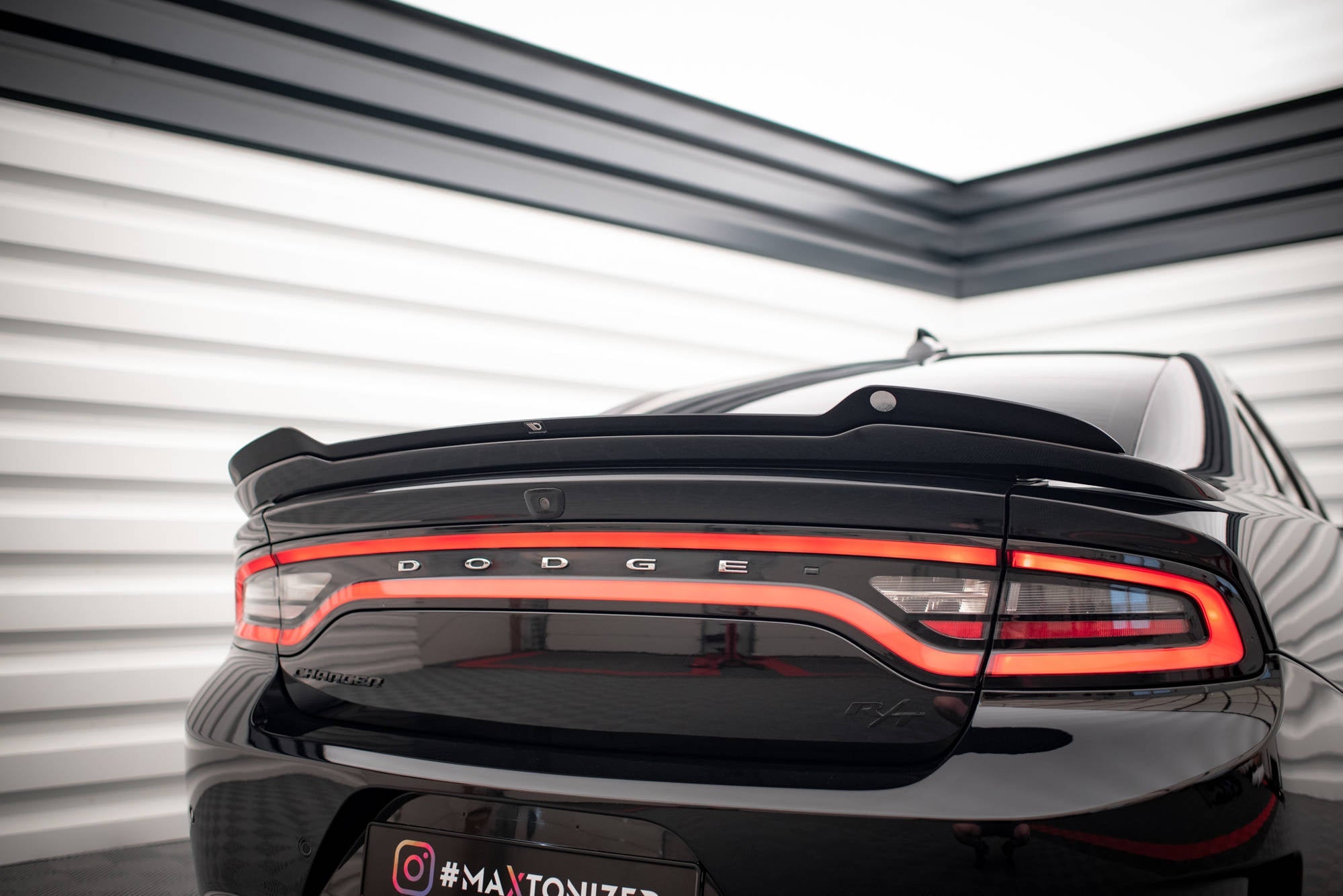 Maxton Design Extensión de alerón para Dodge Charger SRT Mk7 Facelift - imagen 1