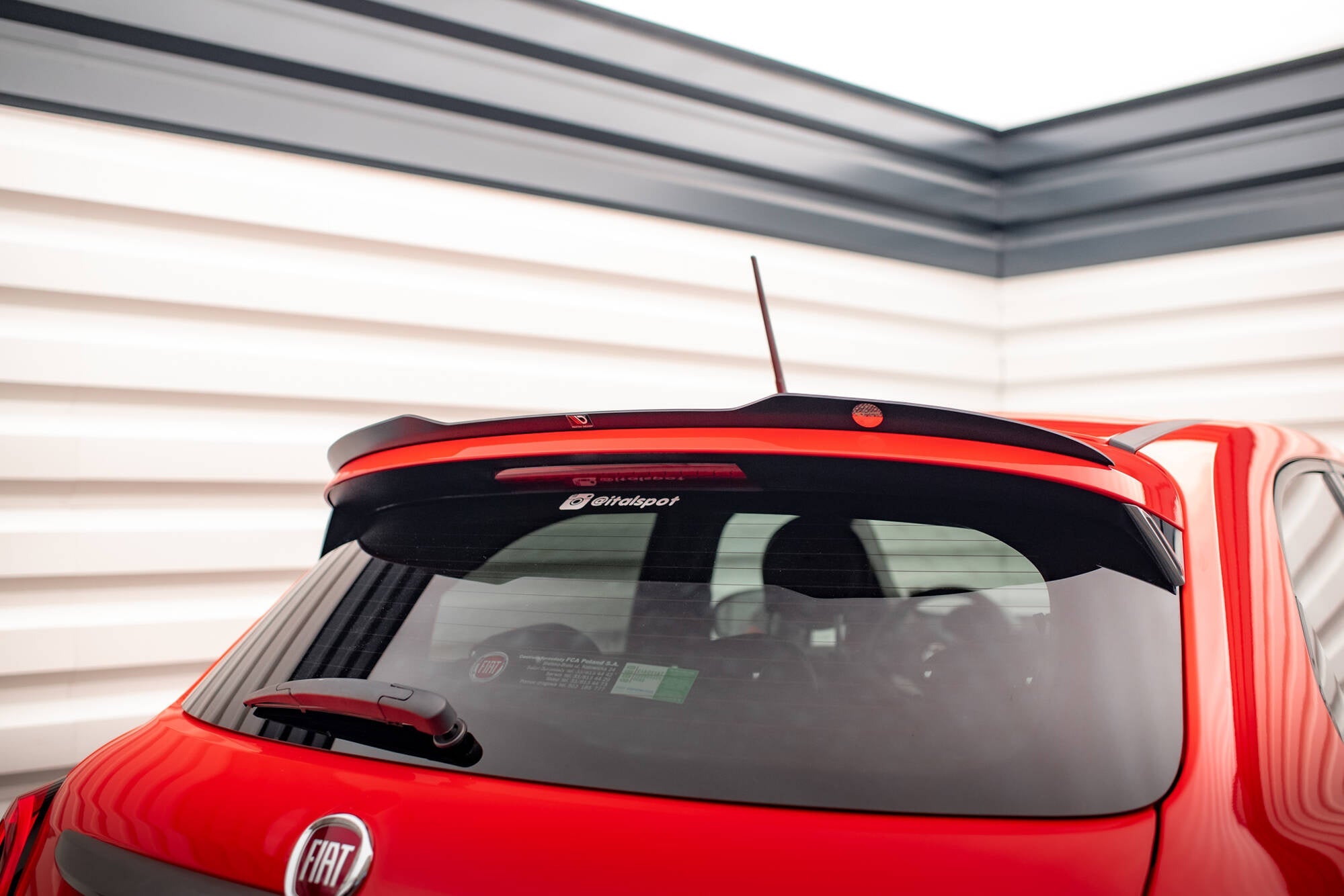 Maxton Design Extensión de alerón para Fiat 500X Sport Mk1 Facelift - imagen 1