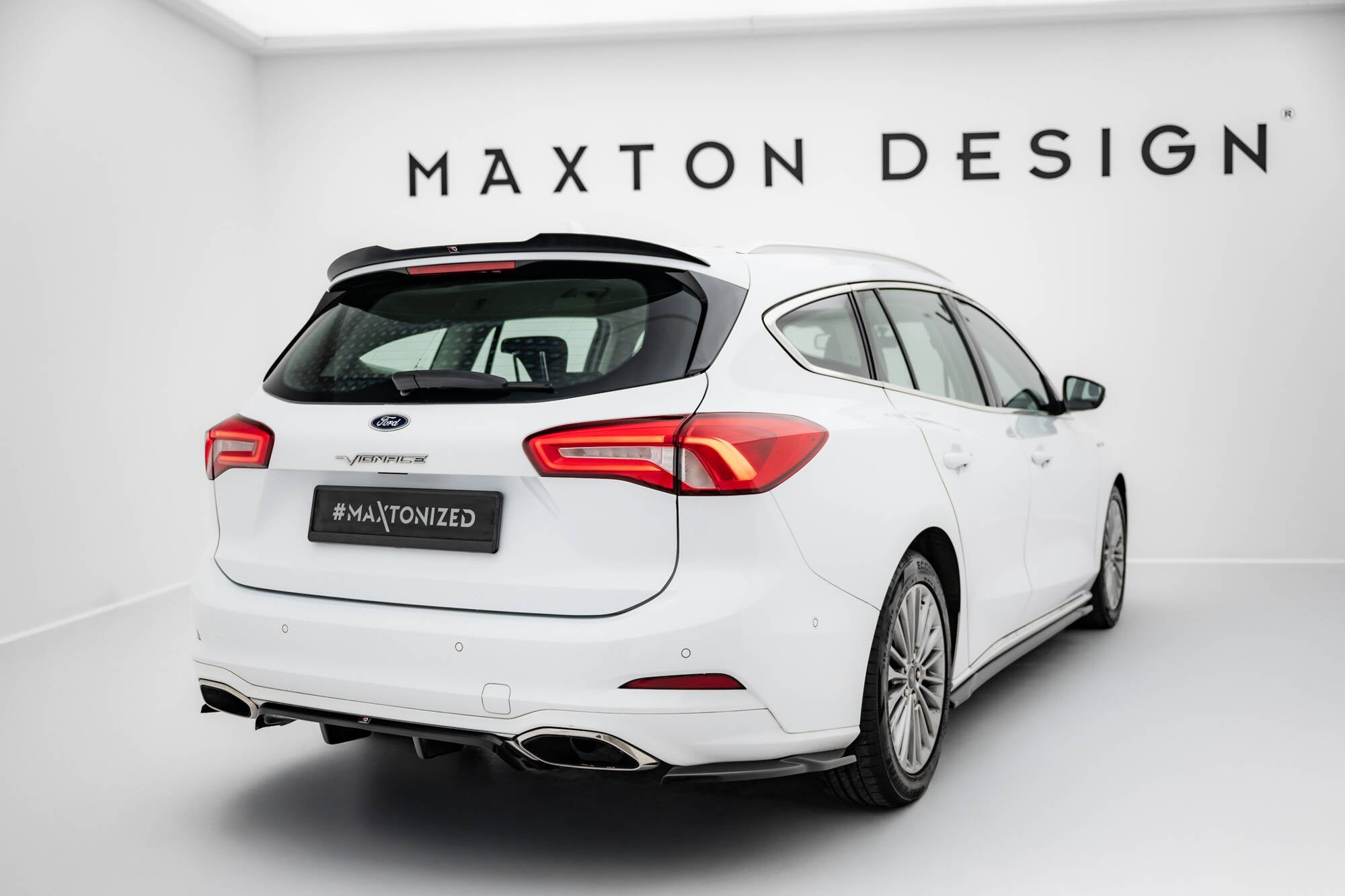 Maxton Design Extensión de alerón para Ford Focus Vignale Estate Mk4 - imagen 2