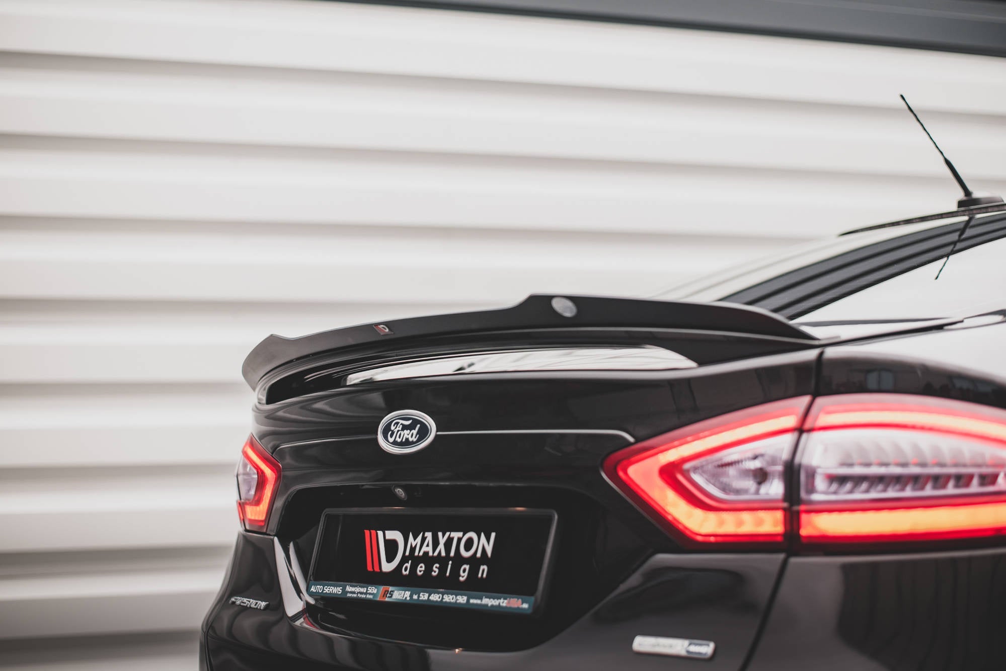 Maxton Design Extensión de alerón para Ford Mondeo Mk5 - imagen 1