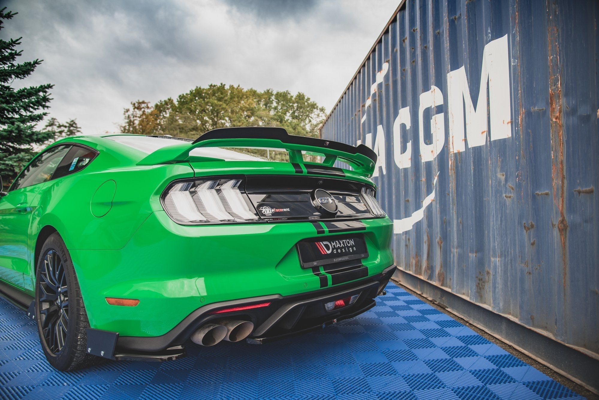 Maxton Design Extensión de alerón para Ford Mustang GT Mk6 Facelift - imagen 2