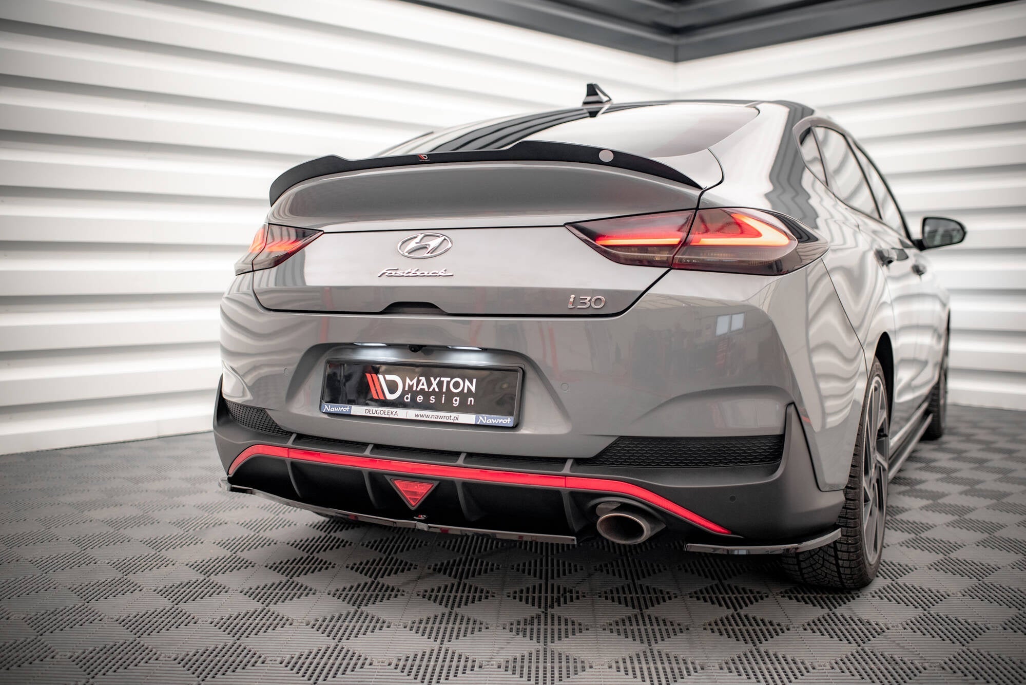Maxton Design Extensión de alerón para Hyundai I30 Fastback N-Line Mk3 - imagen 3