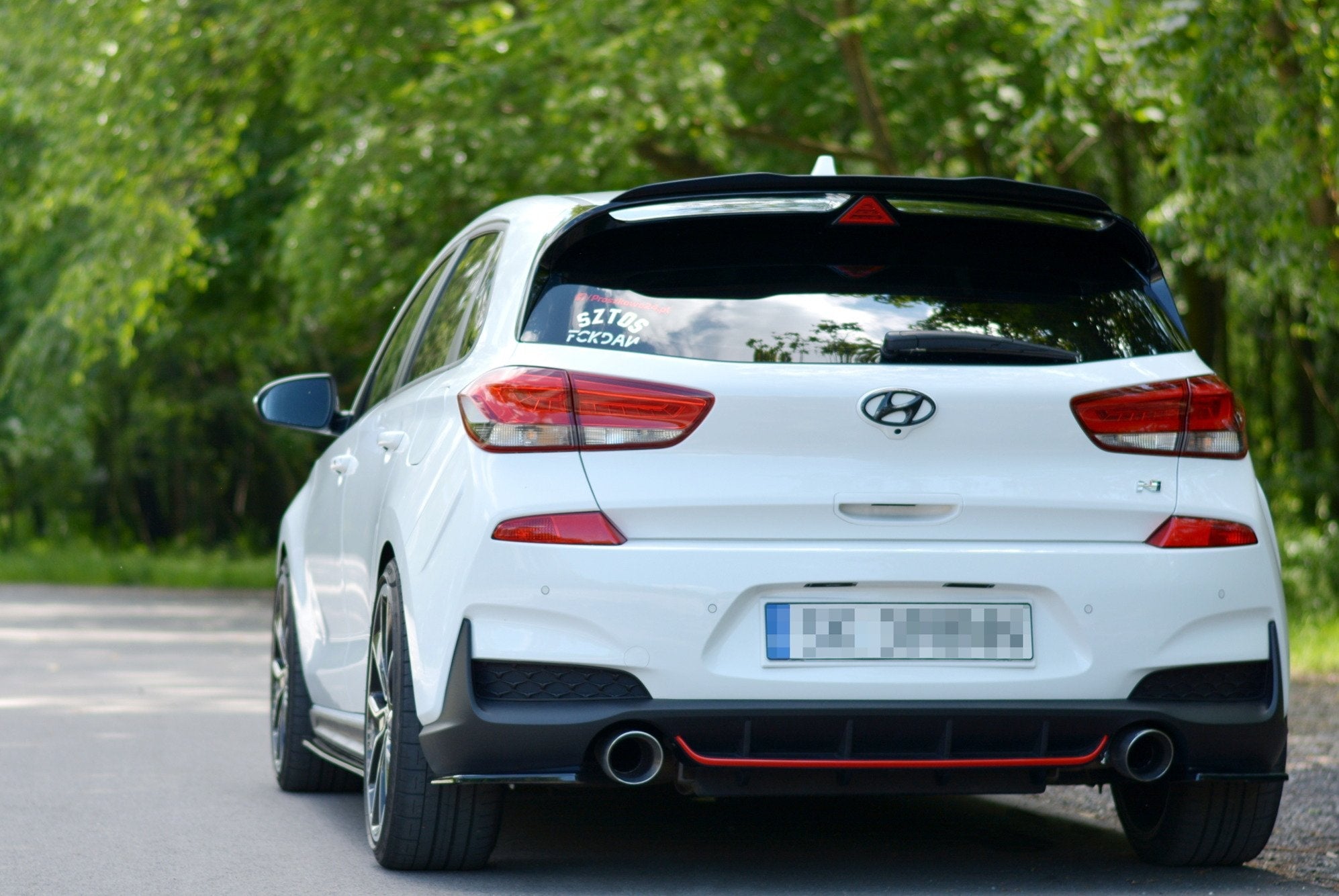 Maxton Design Extensión de alerón para Hyundai I30 N Mk3 Hatchback - imagen 3