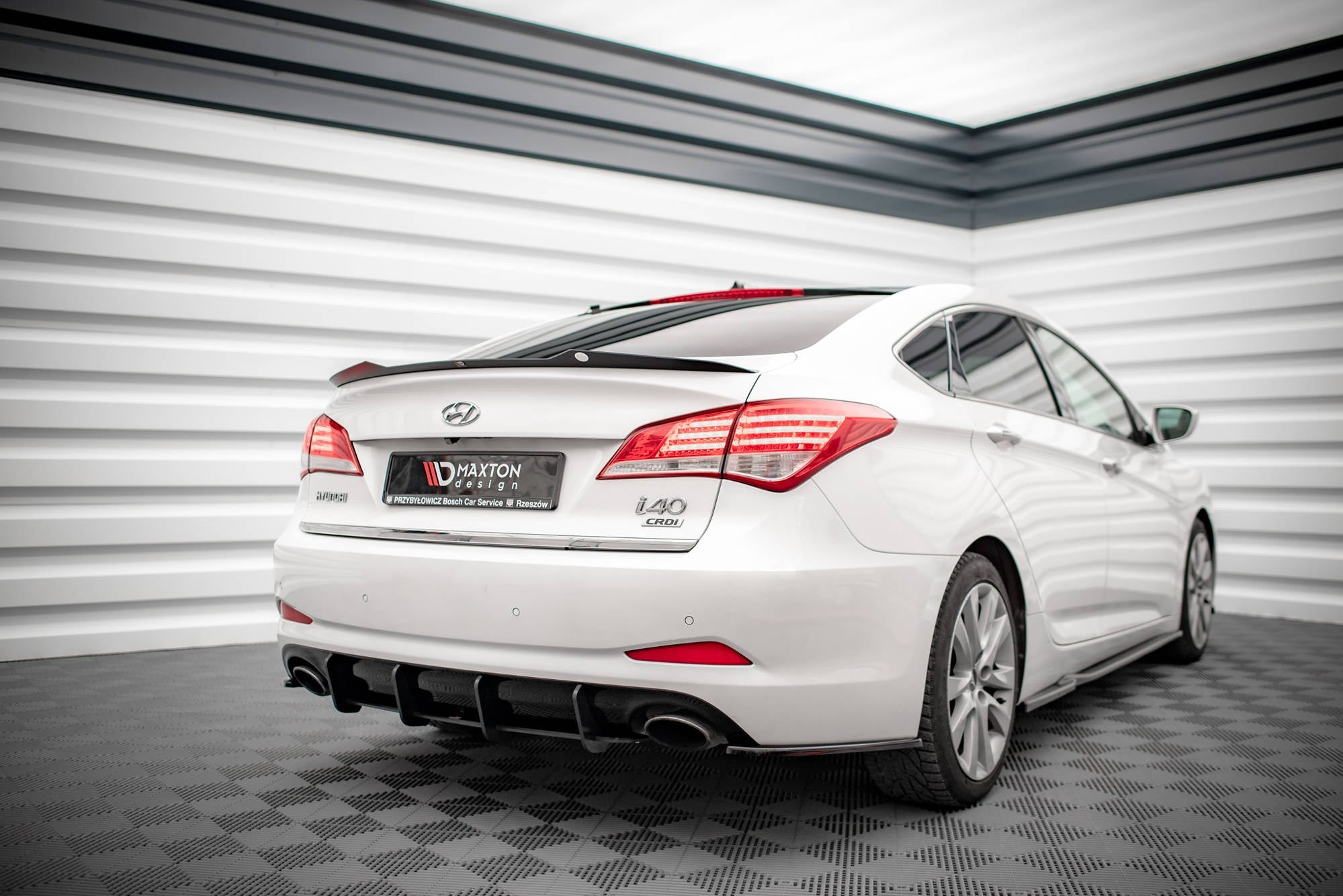Maxton Design Extensión de alerón para Hyundai I40 Mk1 - imagen 2
