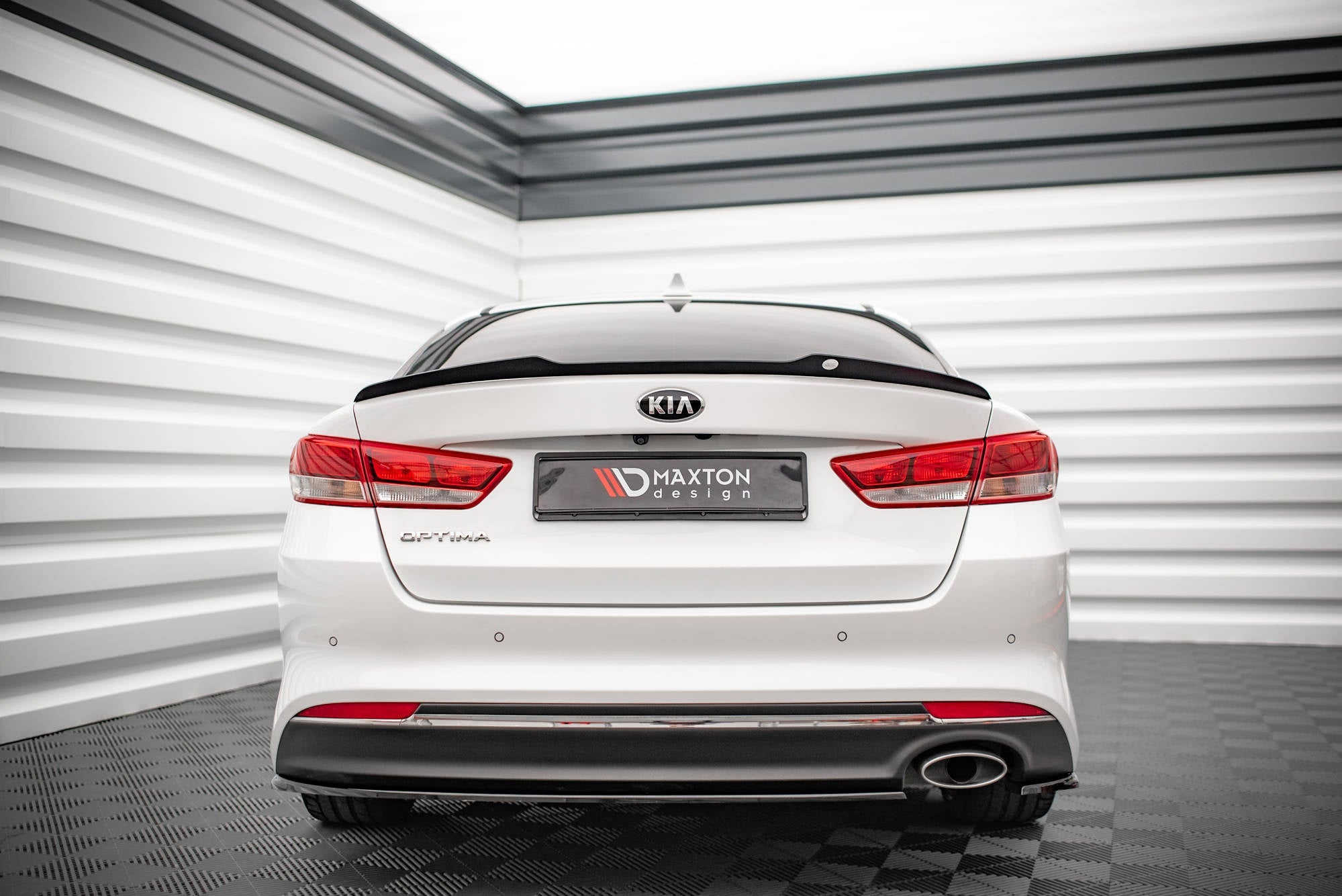 Maxton Design Extensión de alerón para Kia Optima Mk4 - imagen 4