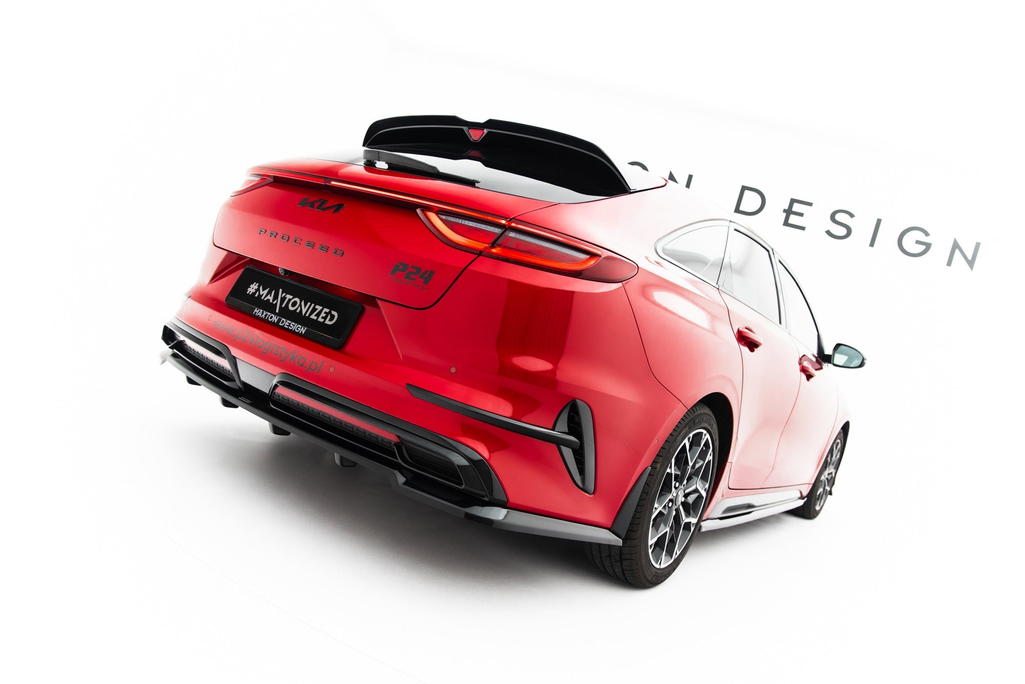 Maxton Design Extensión de alerón para Kia ProCeed GT / GT-Line Mk1 - imagen 1
