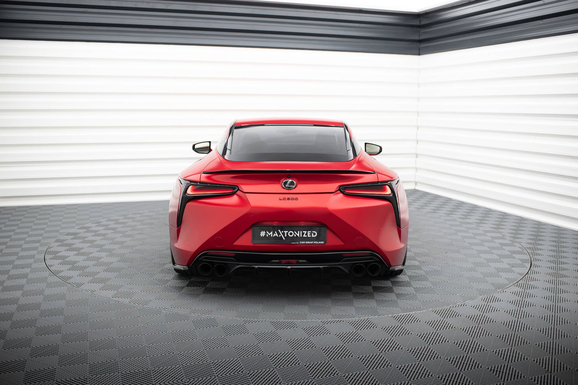Maxton Design Extensión de alerón para Lexus LC 500 - imagen 2