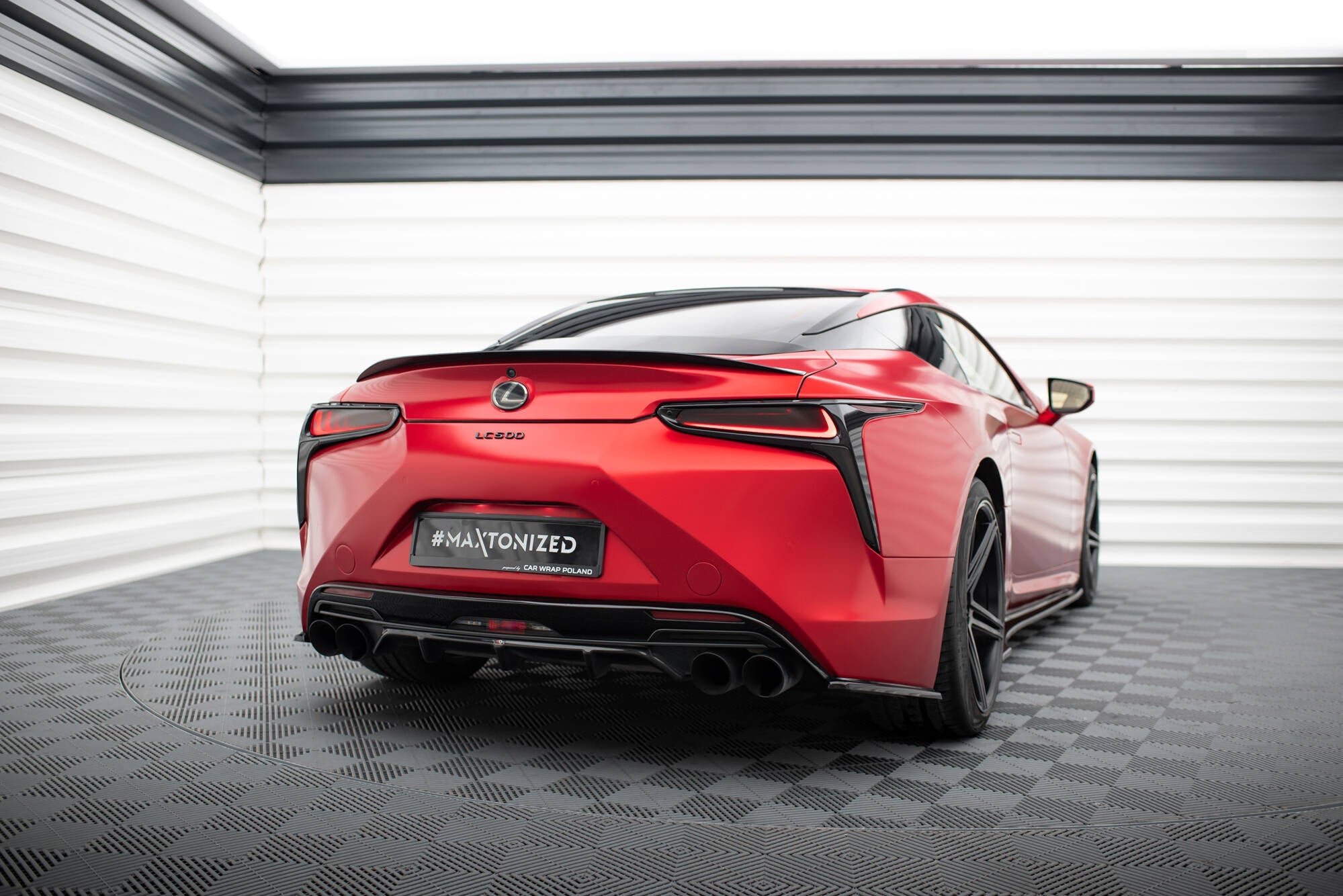 Maxton Design Extensión de alerón para Lexus LC 500 - imagen 3