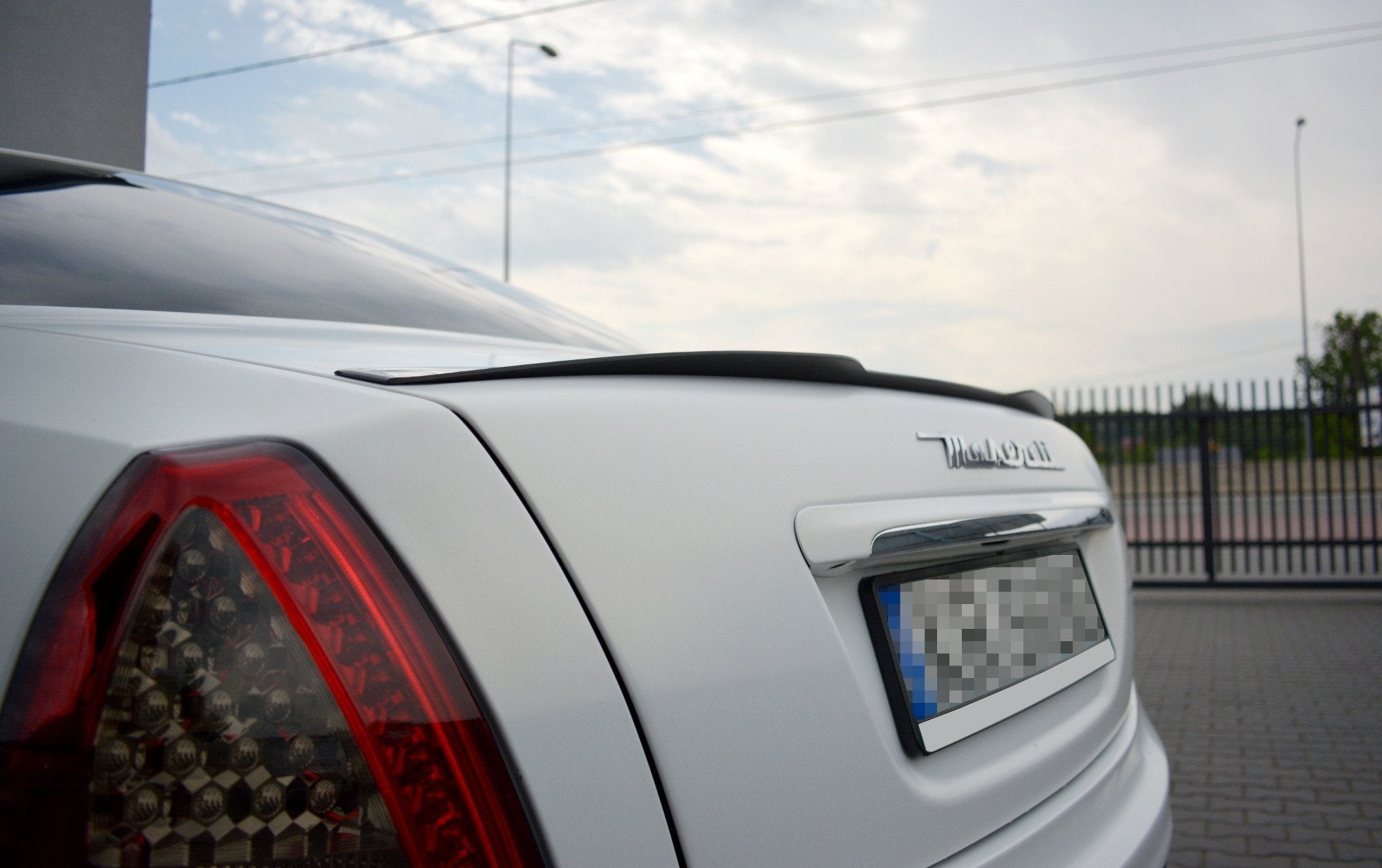 Maxton Design Extensión de alerón para Maserati Quattroporte Mk5 Facelift - imagen 2