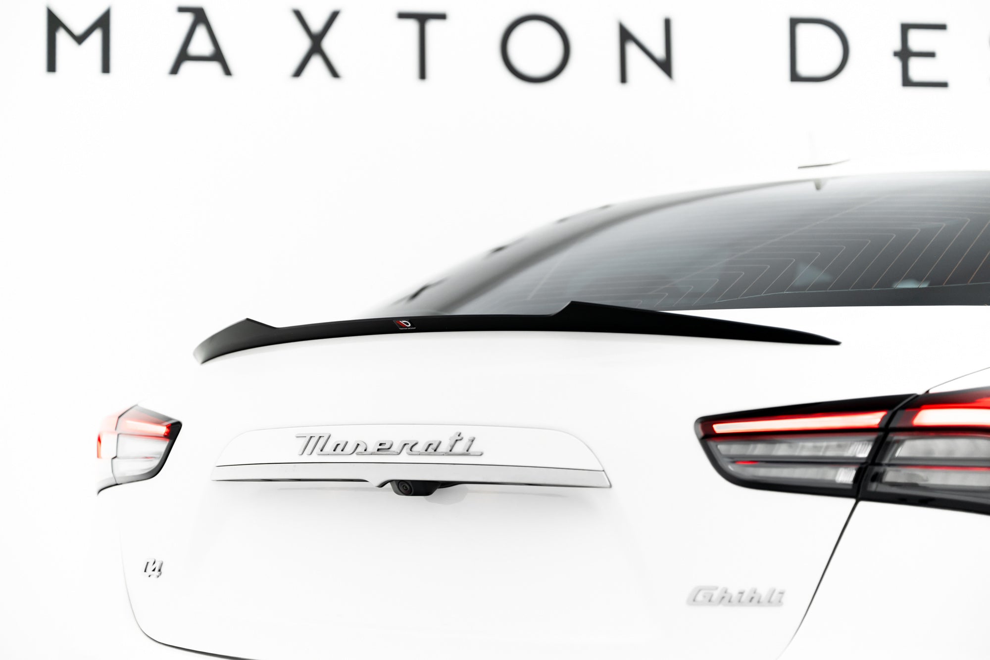 Maxton Design Extensión de alerón para Maserati Ghibli Modena Mk3 Facelift - imagen 1