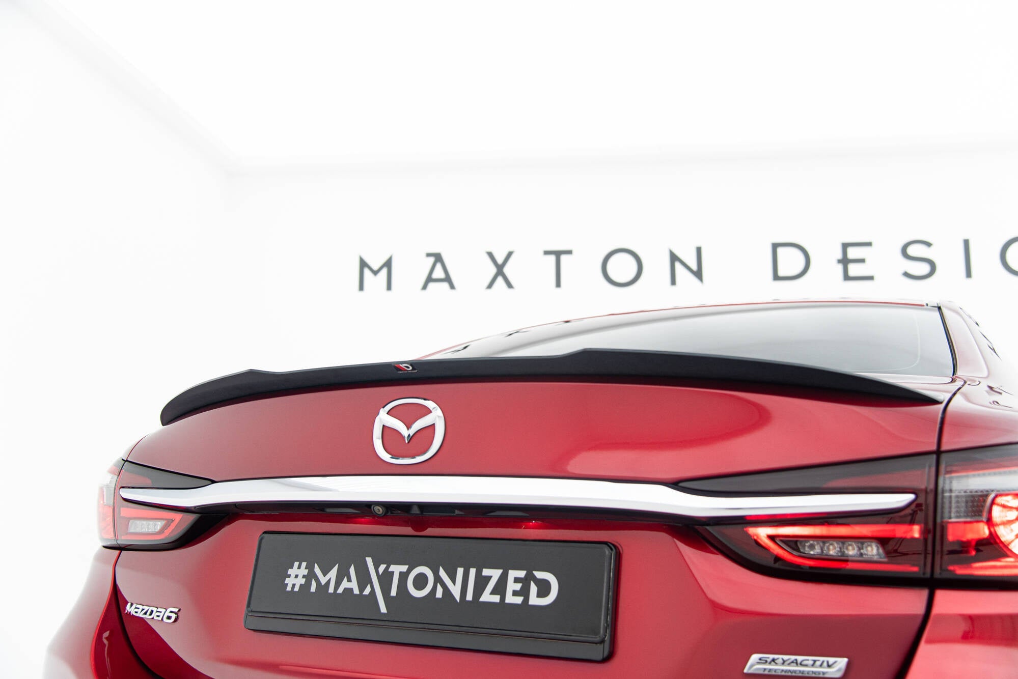 Maxton Design Extensión de alerón para Mazda 6 Sedan GJ (Mk3) Facelift - imagen 1