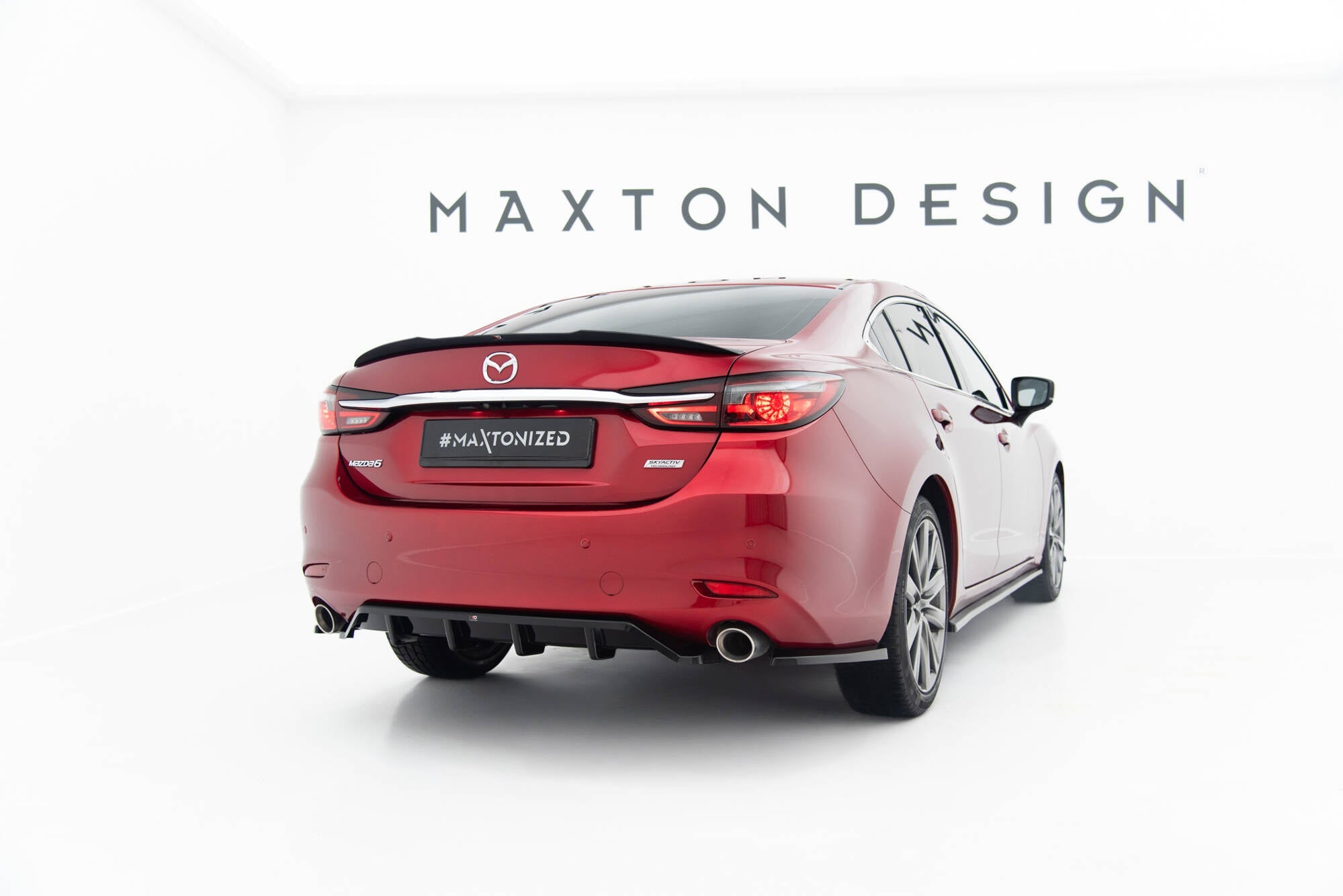 Maxton Design Extensión de alerón para Mazda 6 Sedan GJ (Mk3) Facelift - imagen 3