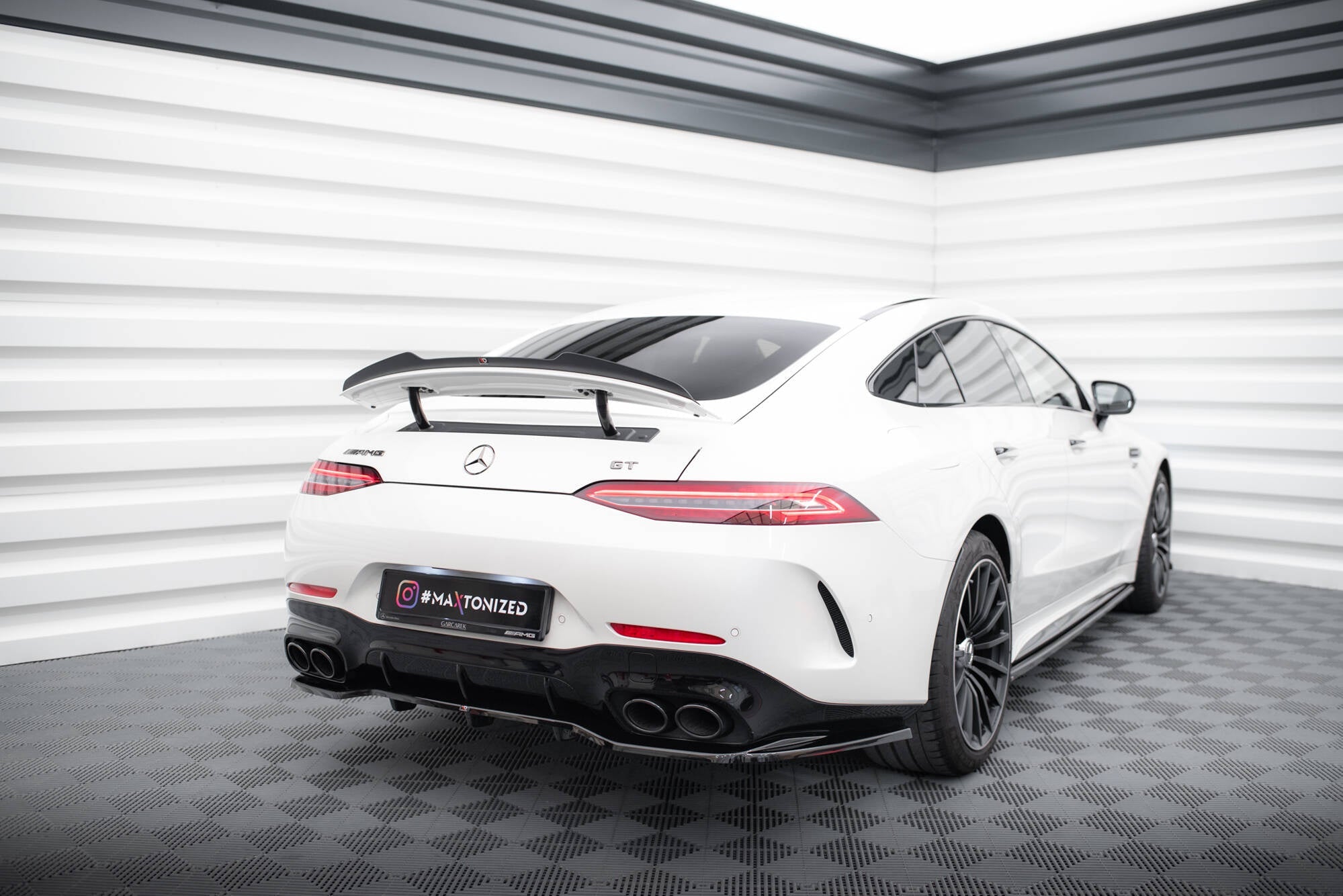 Maxton Design Extensión de alerón para Mercedes-AMG GT 53 / 43 V8 Package 4 Door-Coupe X290 - imagen 2
