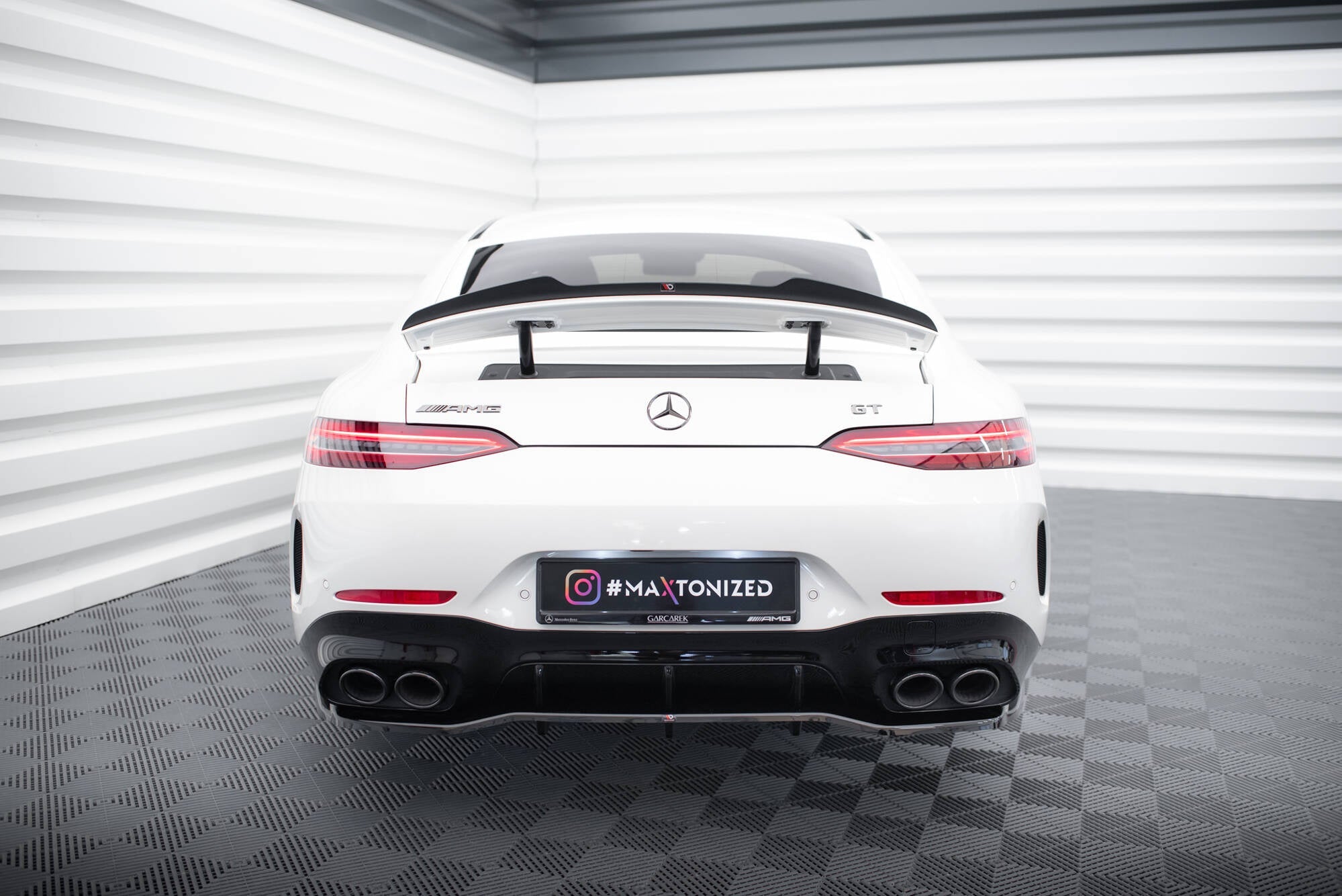 Maxton Design Extensión de alerón para Mercedes-AMG GT 53 / 43 V8 Package 4 Door-Coupe X290 - imagen 3
