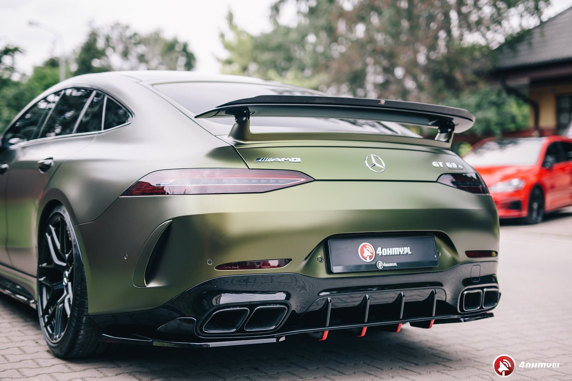 Maxton Design Extensión de alerón para Mercedes-AMG GT 63S 4-Door Coupe X290 - imagen 1