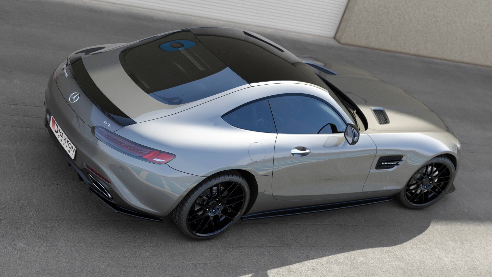 Maxton Design Extensión de alerón para Mercedes-AMG GT / GT S C190 Facelift - imagen 3