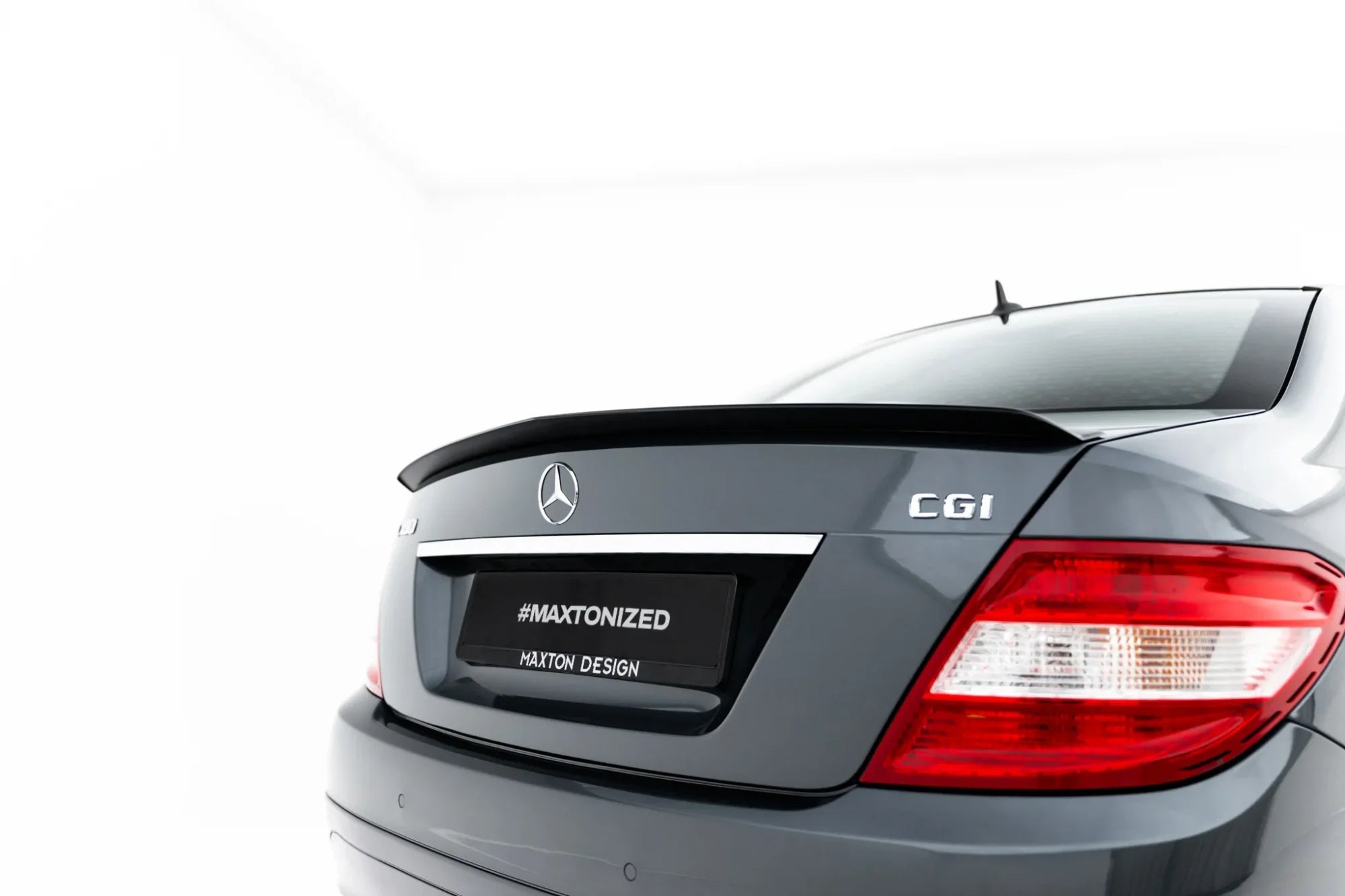 Maxton Design Extensión de alerón para Mercedes-Benz C Sedan Standard / AMG-Line W204 / W204 Facelift - imagen 3