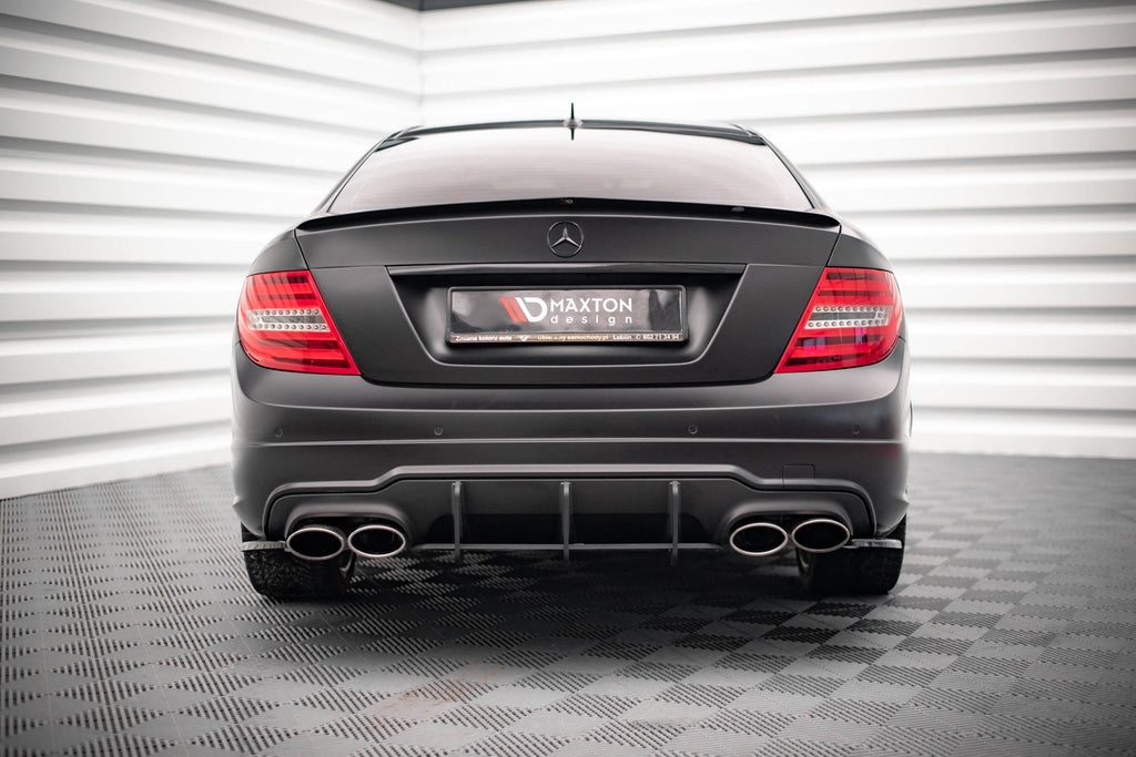 Maxton Design Extensión de alerón para Mercedes-Benz C Coupe Standard / AMG-Line C204 - imagen 2