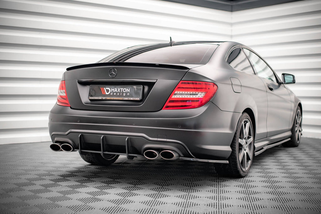 Maxton Design Extensión de alerón para Mercedes-Benz C Coupe Standard / AMG-Line C204 - imagen 3