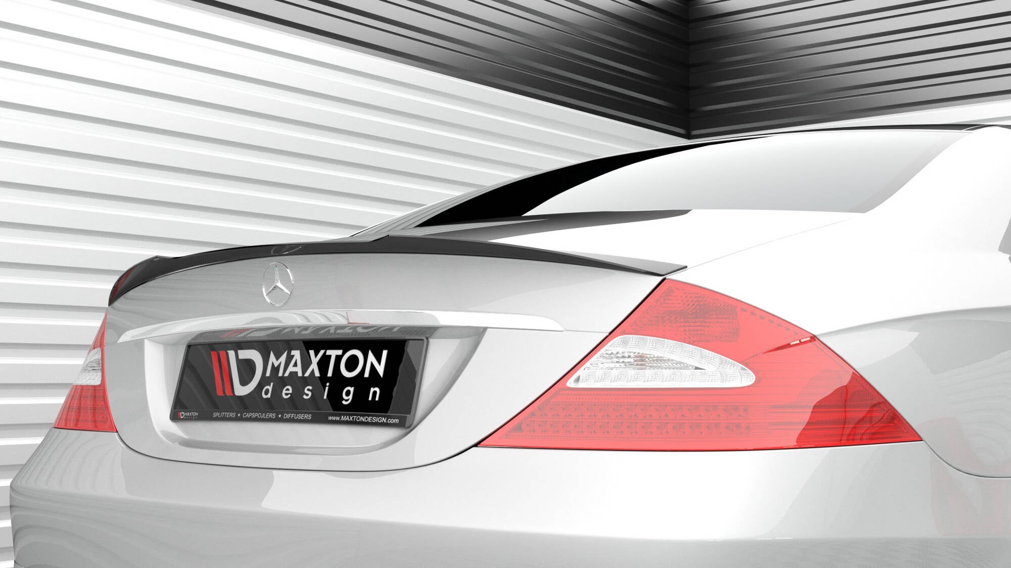 Maxton Design Extensión de alerón para Mercedes-Benz CLS C219 - imagen 2