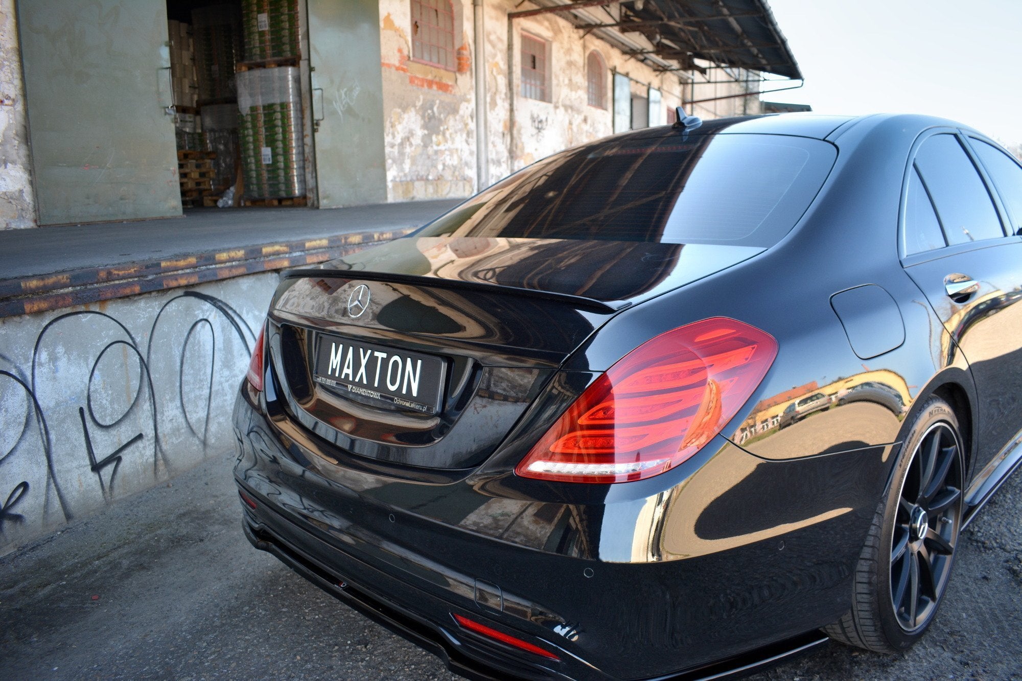 Maxton Design Extensión de alerón para Mercedes-Benz S W222 / W222 Facelift - imagen 4