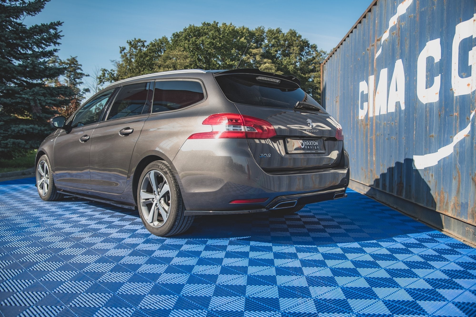 Maxton Design Extensión de alerón para Peugeot 308 SW Mk2 - imagen 2