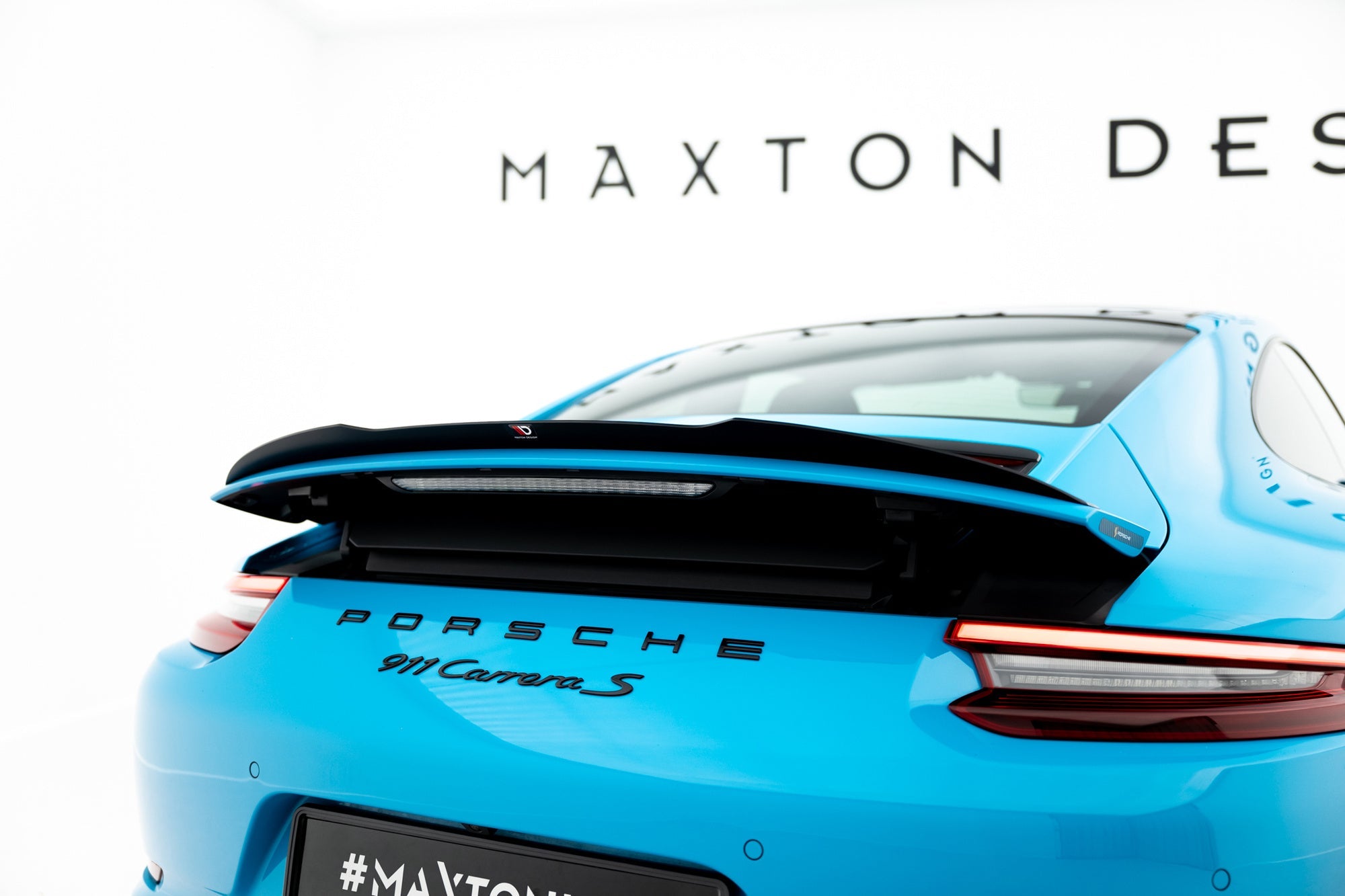 Maxton Design Extensión de alerón para Porsche 911 Carrera 991 Facelift - imagen 1