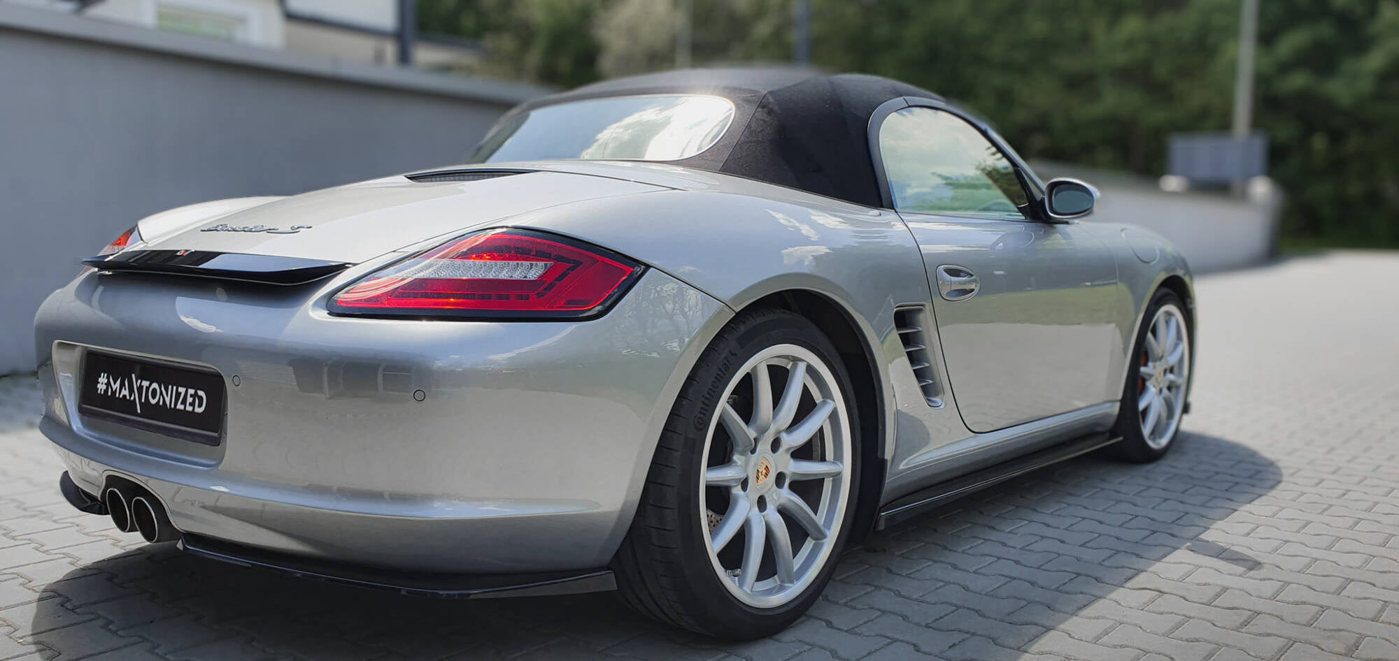 Maxton Design Extensión de alerón para Porsche Boxster 987 - imagen 2
