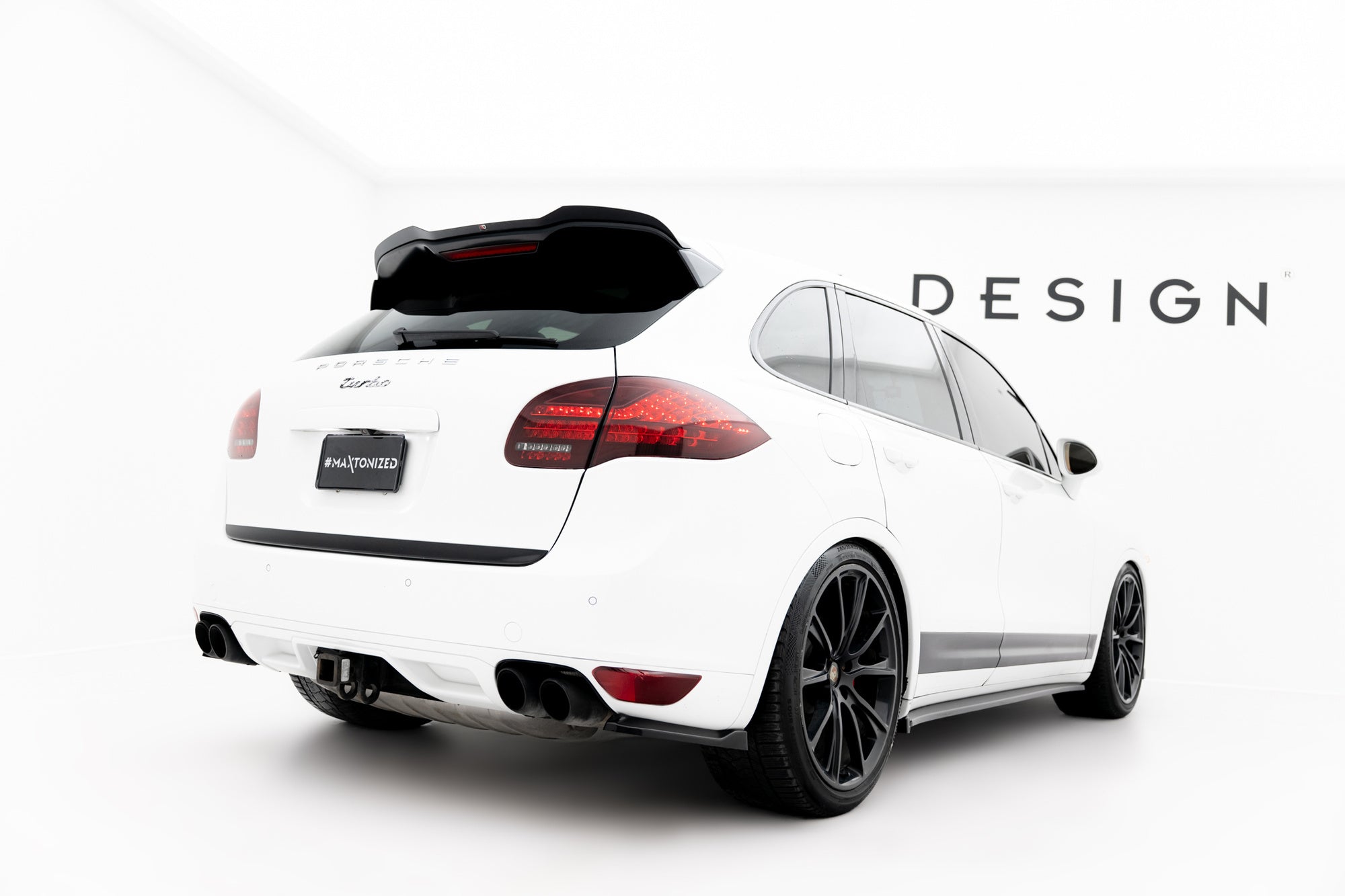 Maxton Design Extensión de alerón para Porsche Cayenne Turbo / Standard Mk2 - imagen 3