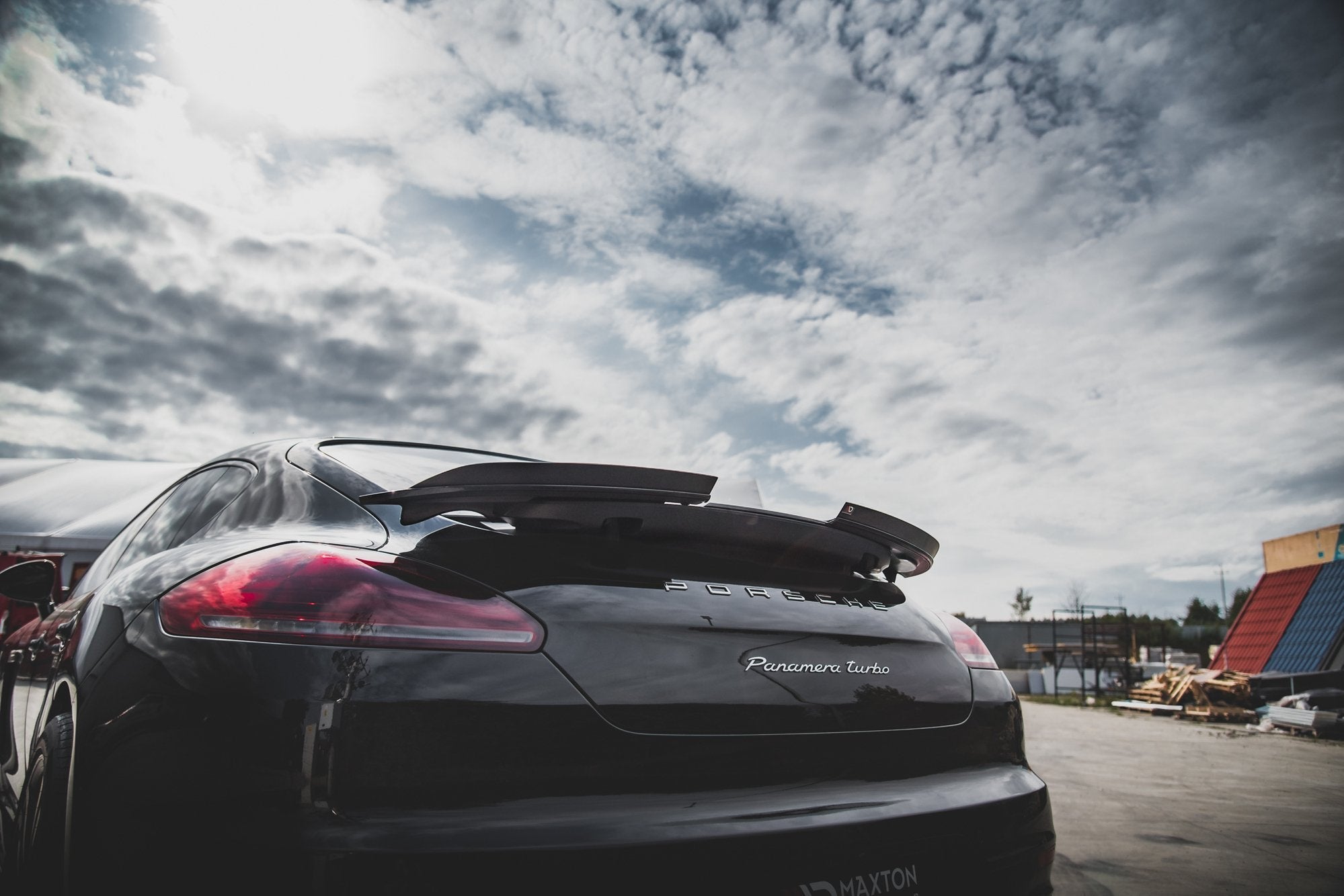 Maxton Design Extensión de alerón para Porsche Panamera Turbo 970 Facelift - imagen 2