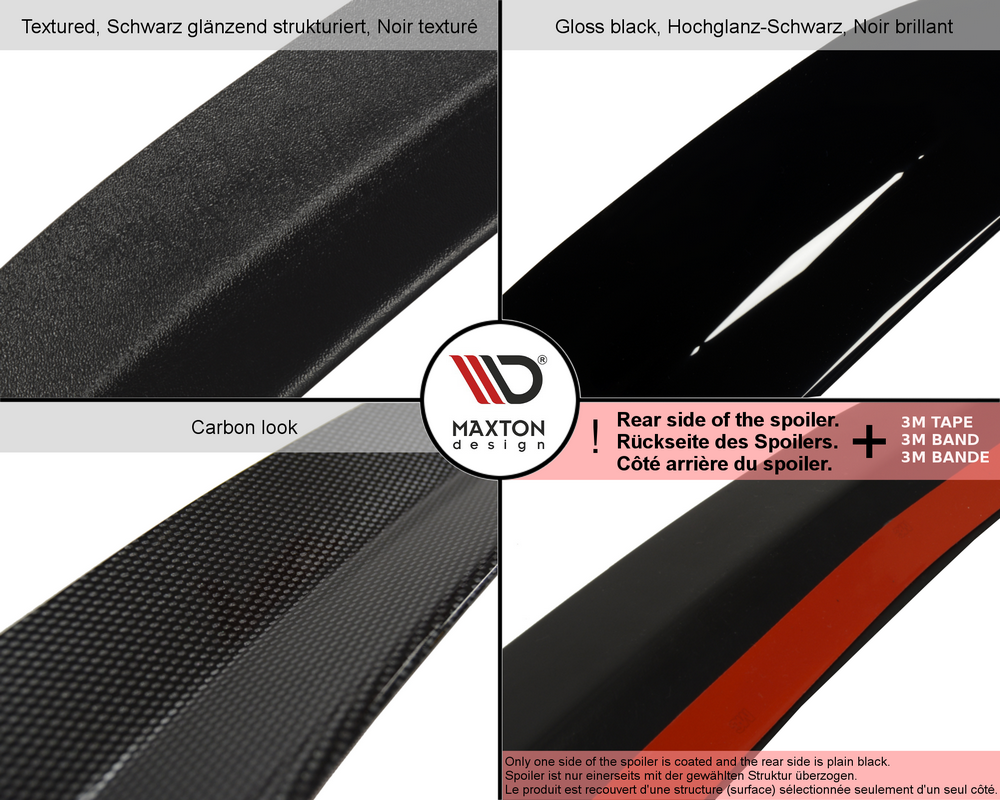 Maxton Design Extensión de alerón para Renault Clio Mk3 RS - imagen 4