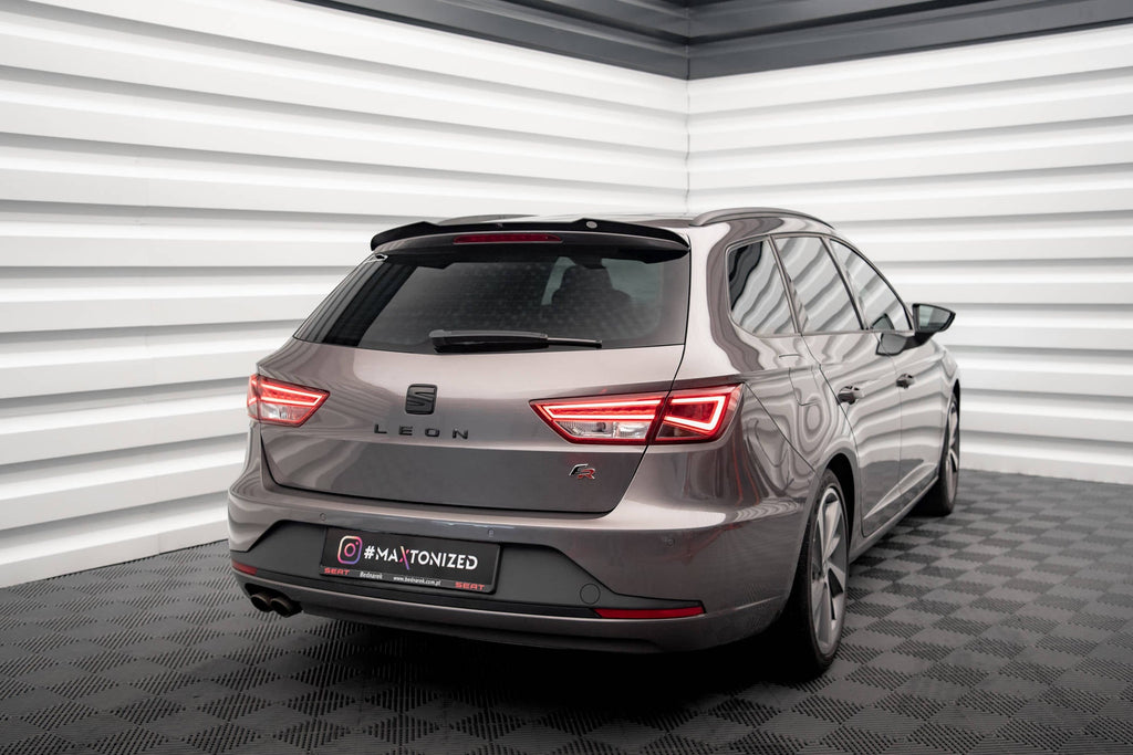 Maxton Design Extensión de alerón para Seat Leon FR Sportstourer Mk3 - imagen 3
