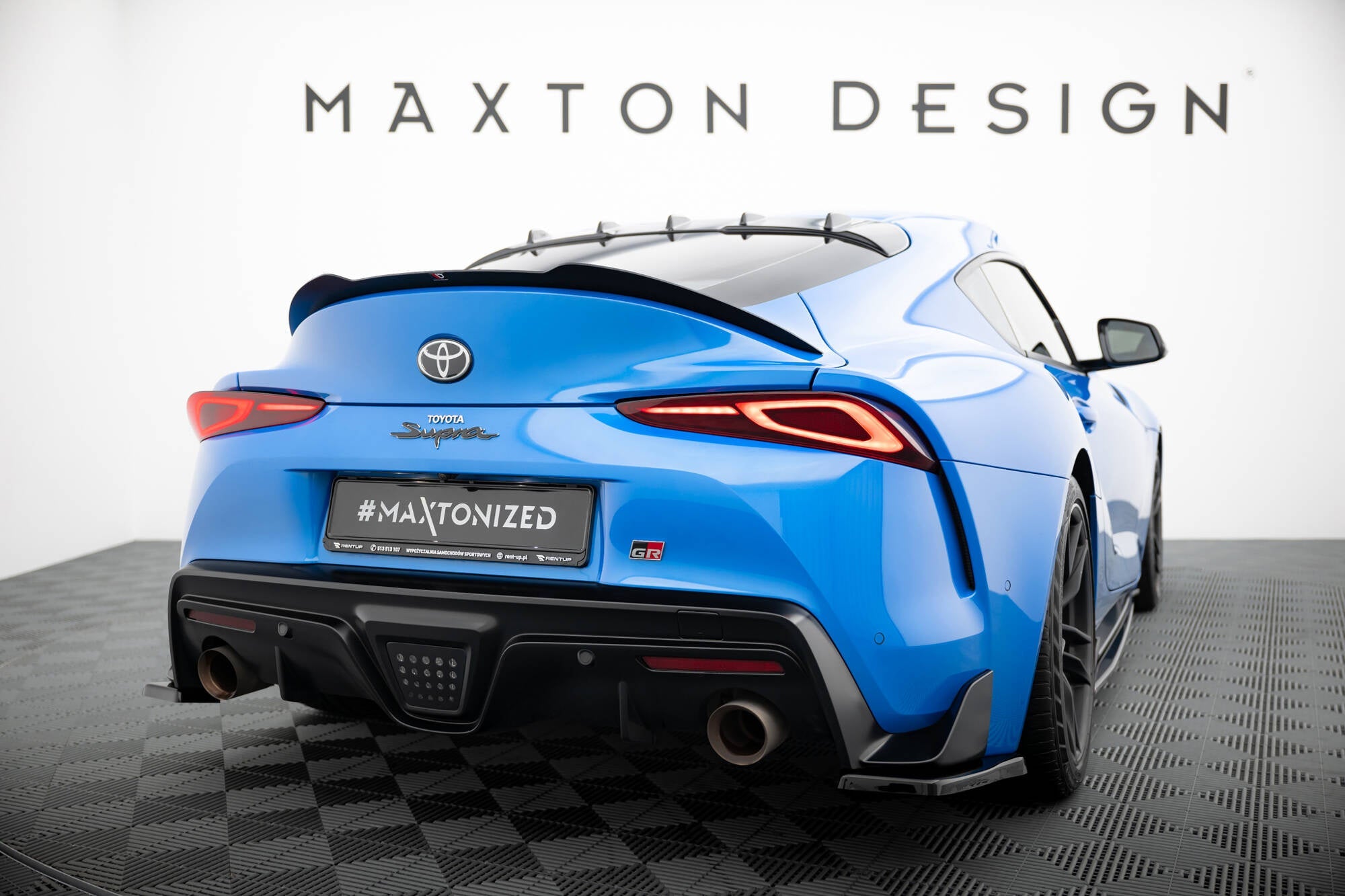 Maxton Design Extensión de alerón para Toyota Supra Mk5 - imagen 2