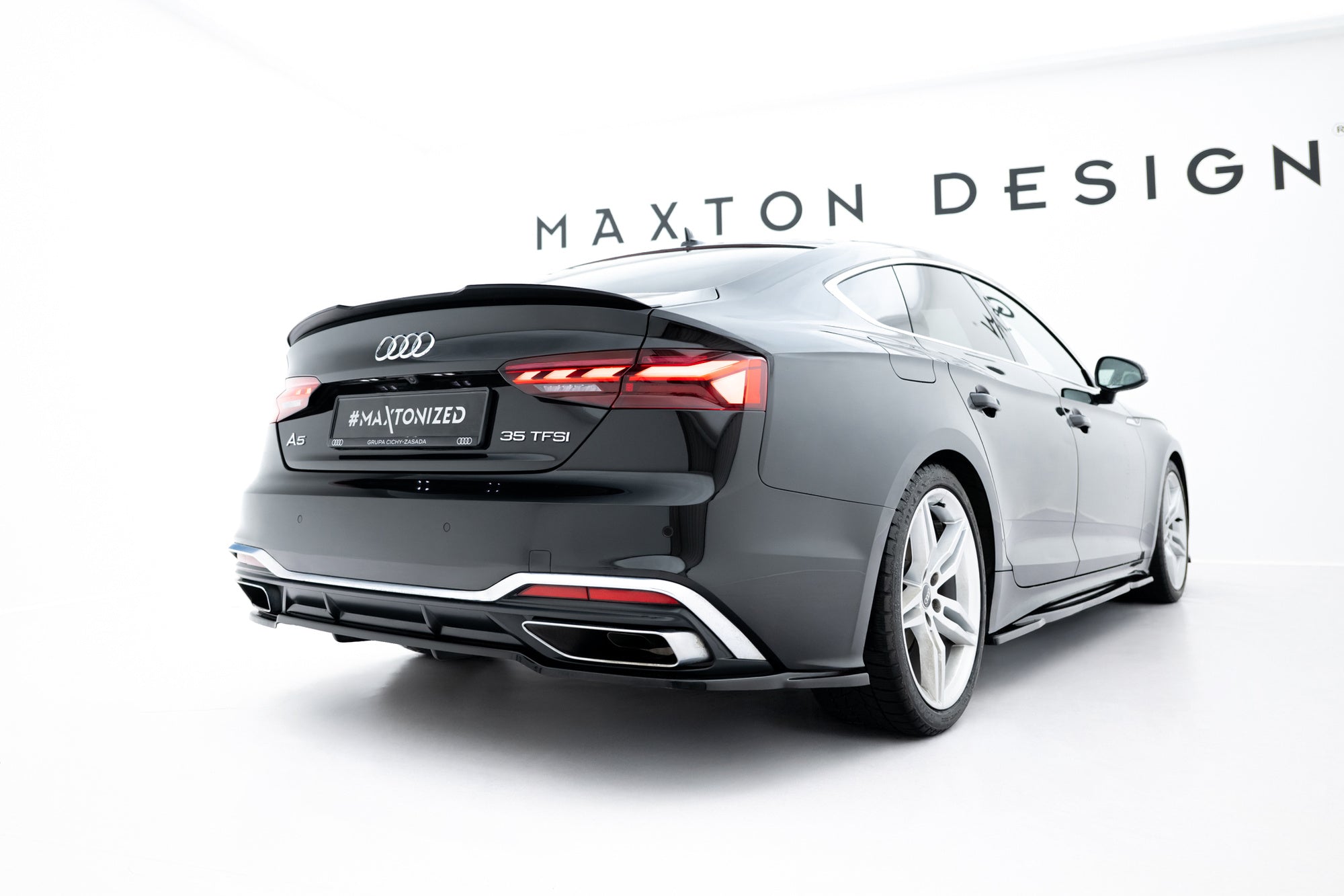 Maxton Design Extensión de alerón V.1 para Audi A5 F5 Sportback - imagen 5