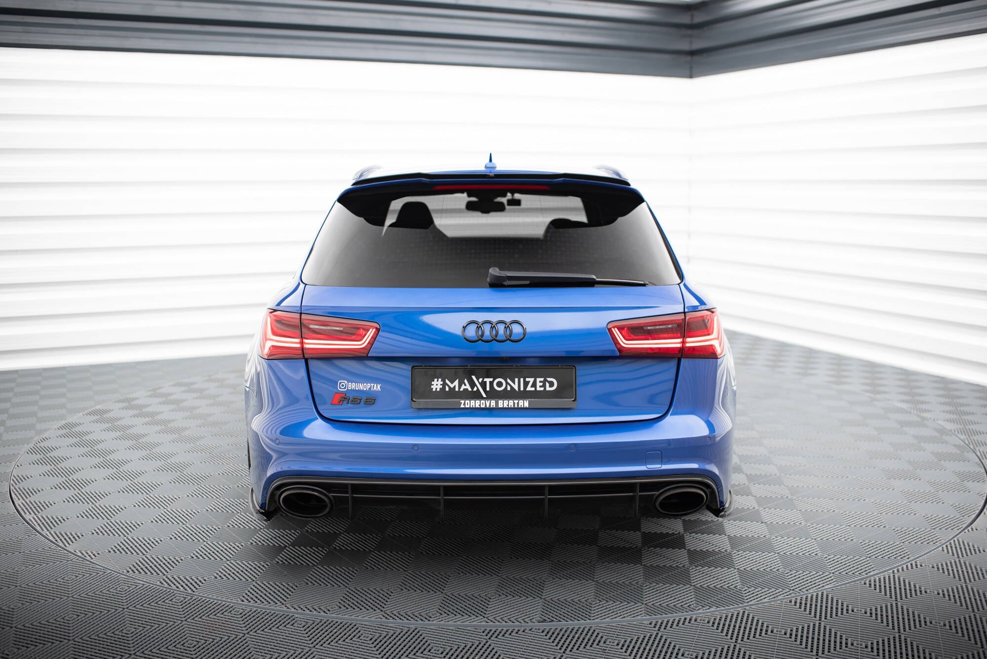 Maxton Design Extensión de alerón V.1 para Audi RS6 C7 / C7 Facelift - imagen 2