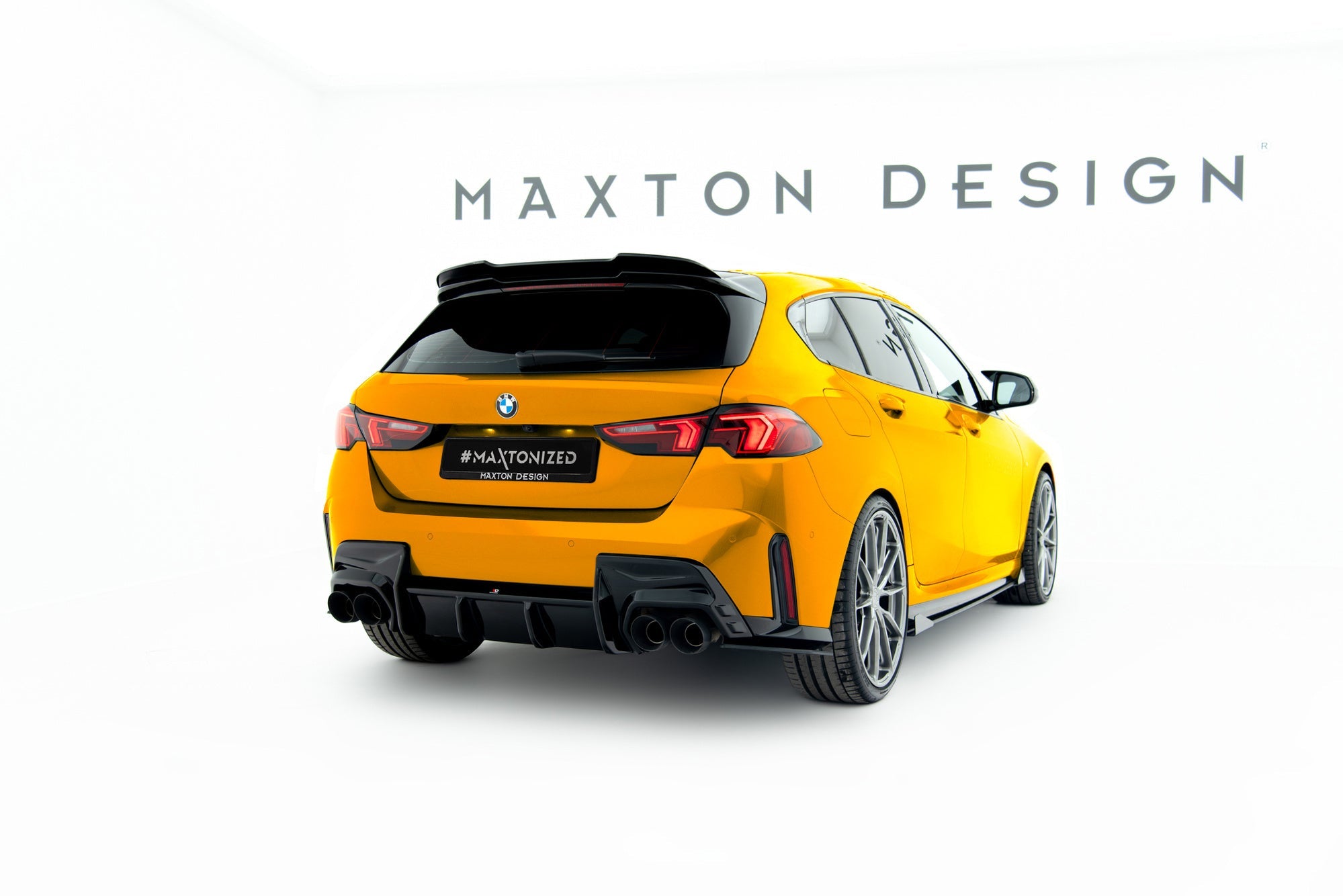 Maxton Design Extensión de alerón V.1 para BMW 1 M-Pack F70 - imagen 2