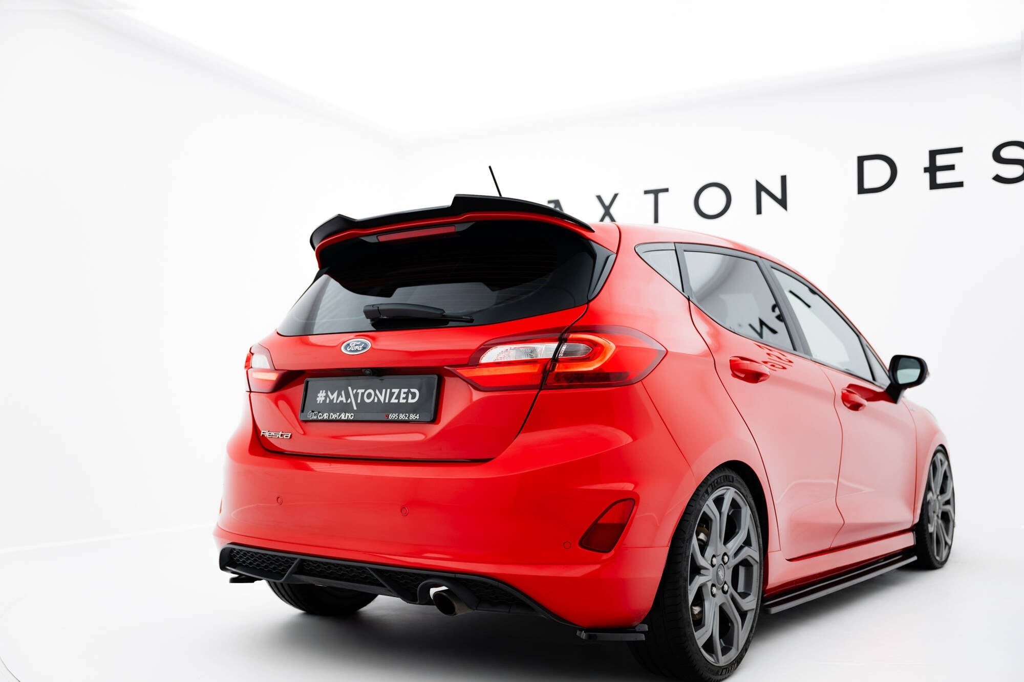 Maxton Design Extensión de alerón V.1 para Ford Fiesta Mk8 ST / ST-Line - imagen 4