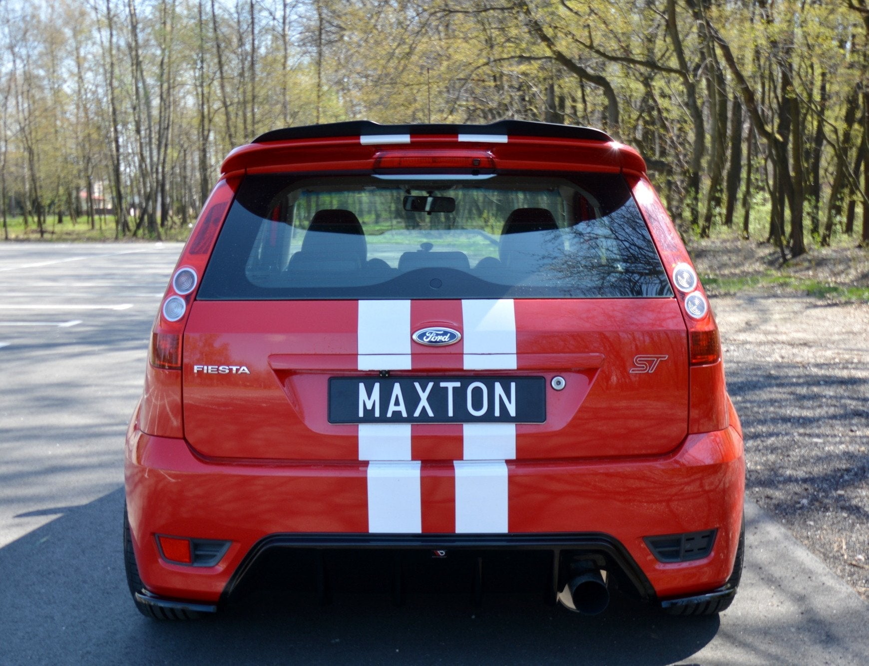 Maxton Design Extensión de alerón V.1 para Ford Fiesta ST Mk6 - imagen 3