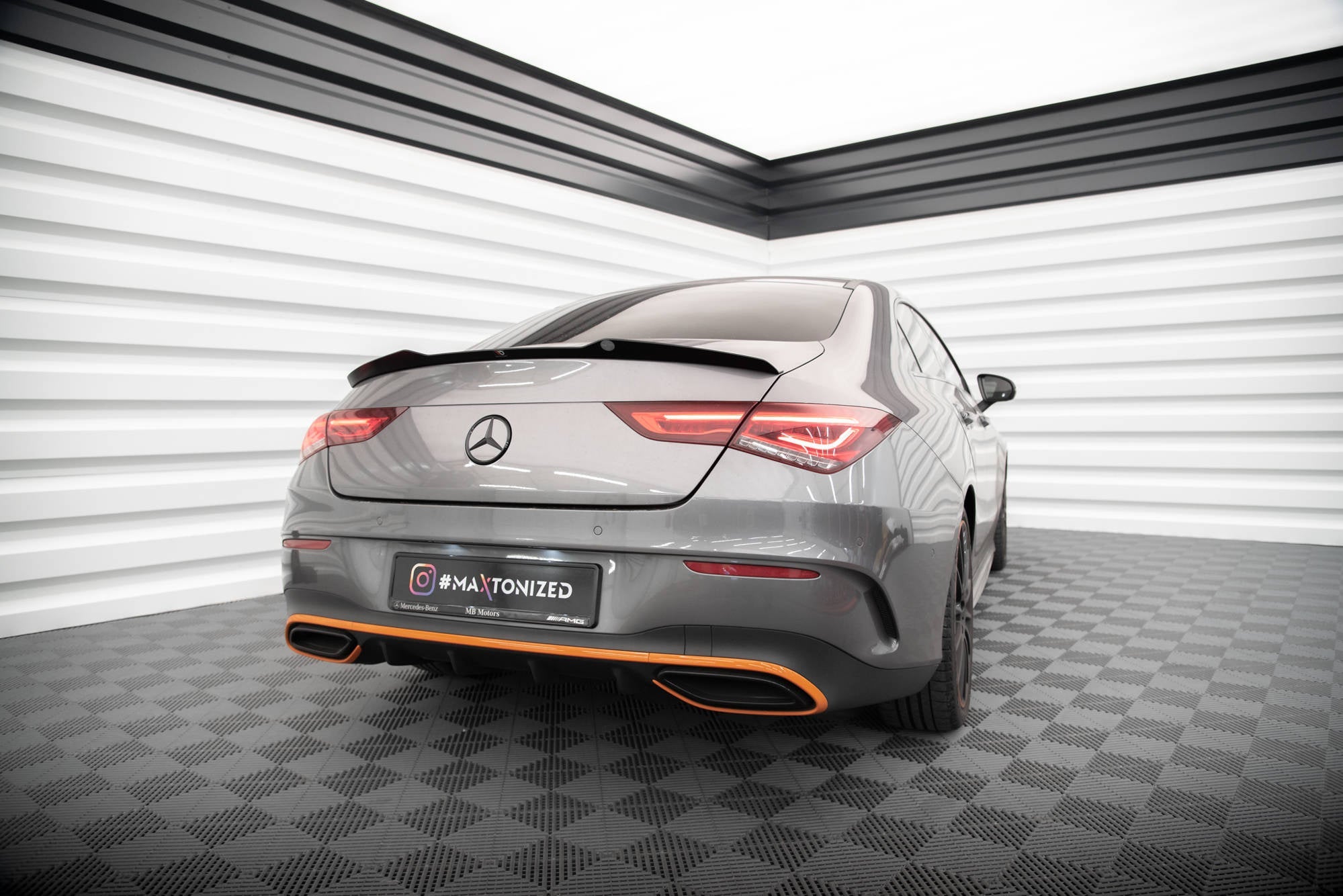 Maxton Design Extensión de alerón V.1 para Mercedes-Benz CLA Coupe C118 - imagen 2