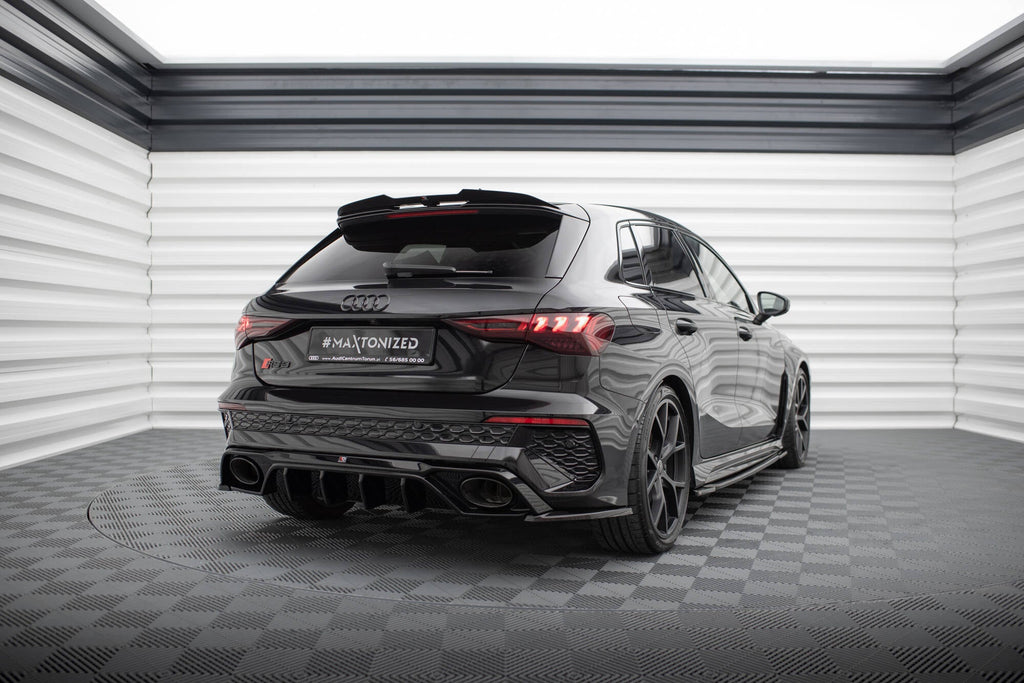 Maxton Design Extensión de alerón V.2 para Audi RS3 / S3 / A3 S-Line Sportback 8Y / 8Y Facelift - imagen 2