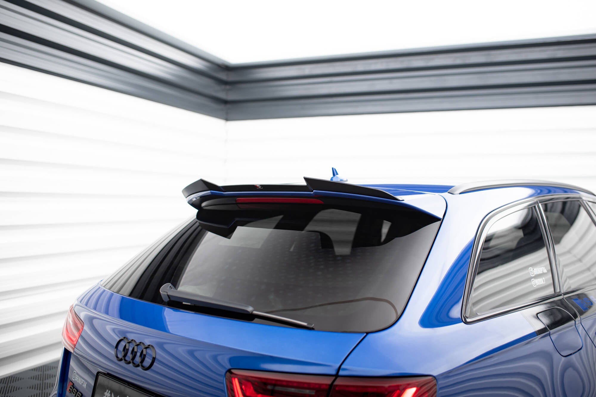 Maxton Design Extensión de alerón V.2 para Audi RS6 C7 / C7 Facelift - imagen 2